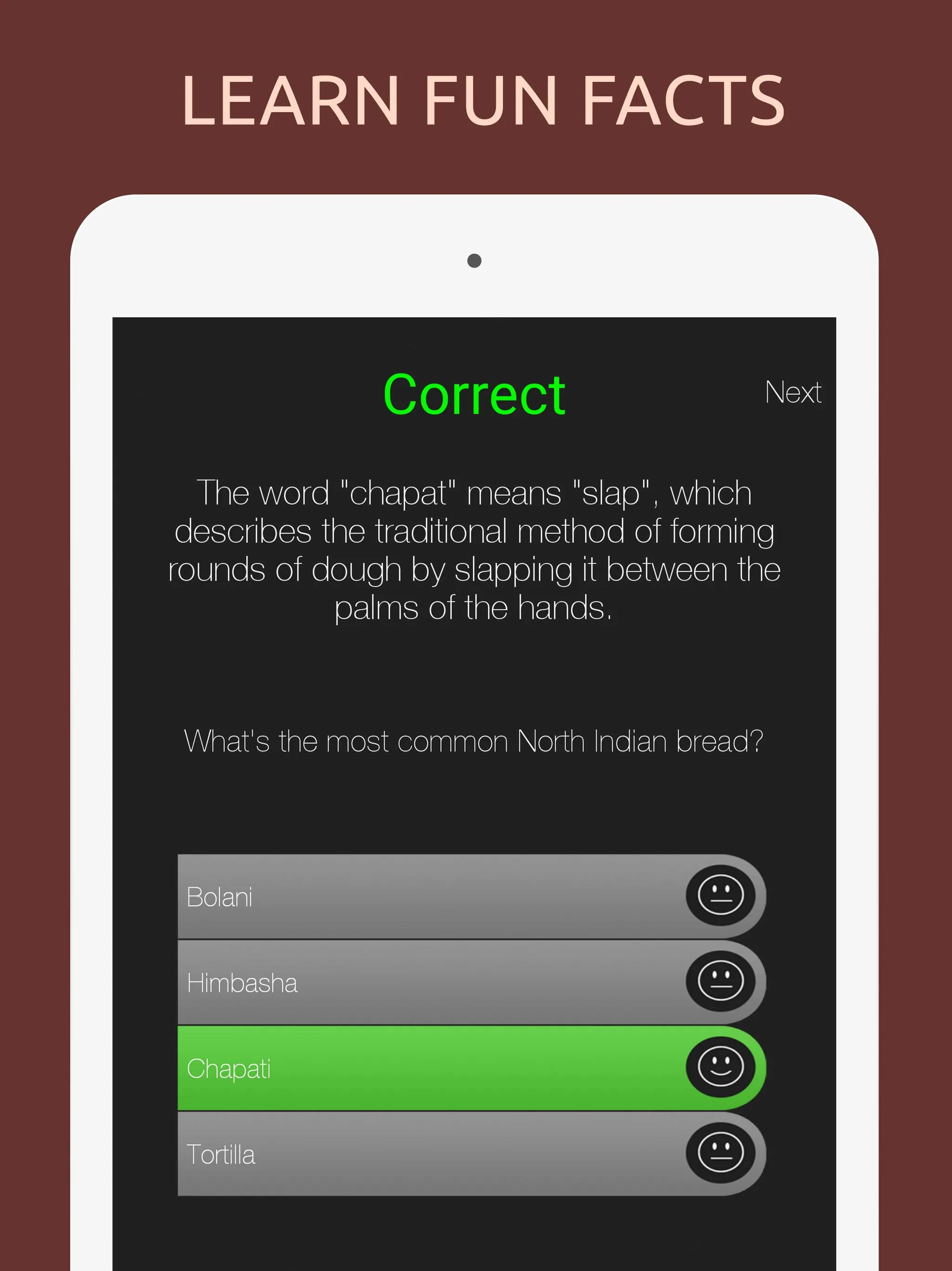 Food Quiz Test Trivia Game | Indus Appstore | Screenshot