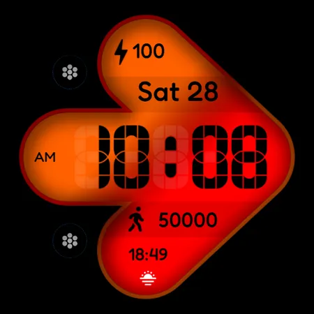 Arrow Watch Face 068 | Indus Appstore | Screenshot