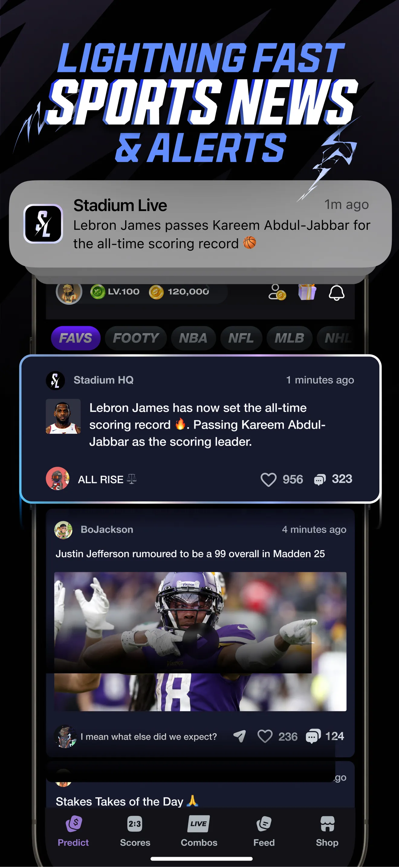 Stadium Live - Predict Sports | Indus Appstore | Screenshot