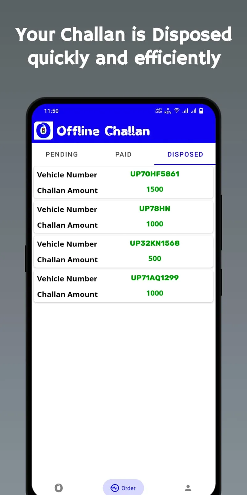 Offline Challan : Pay Challan | Indus Appstore | Screenshot