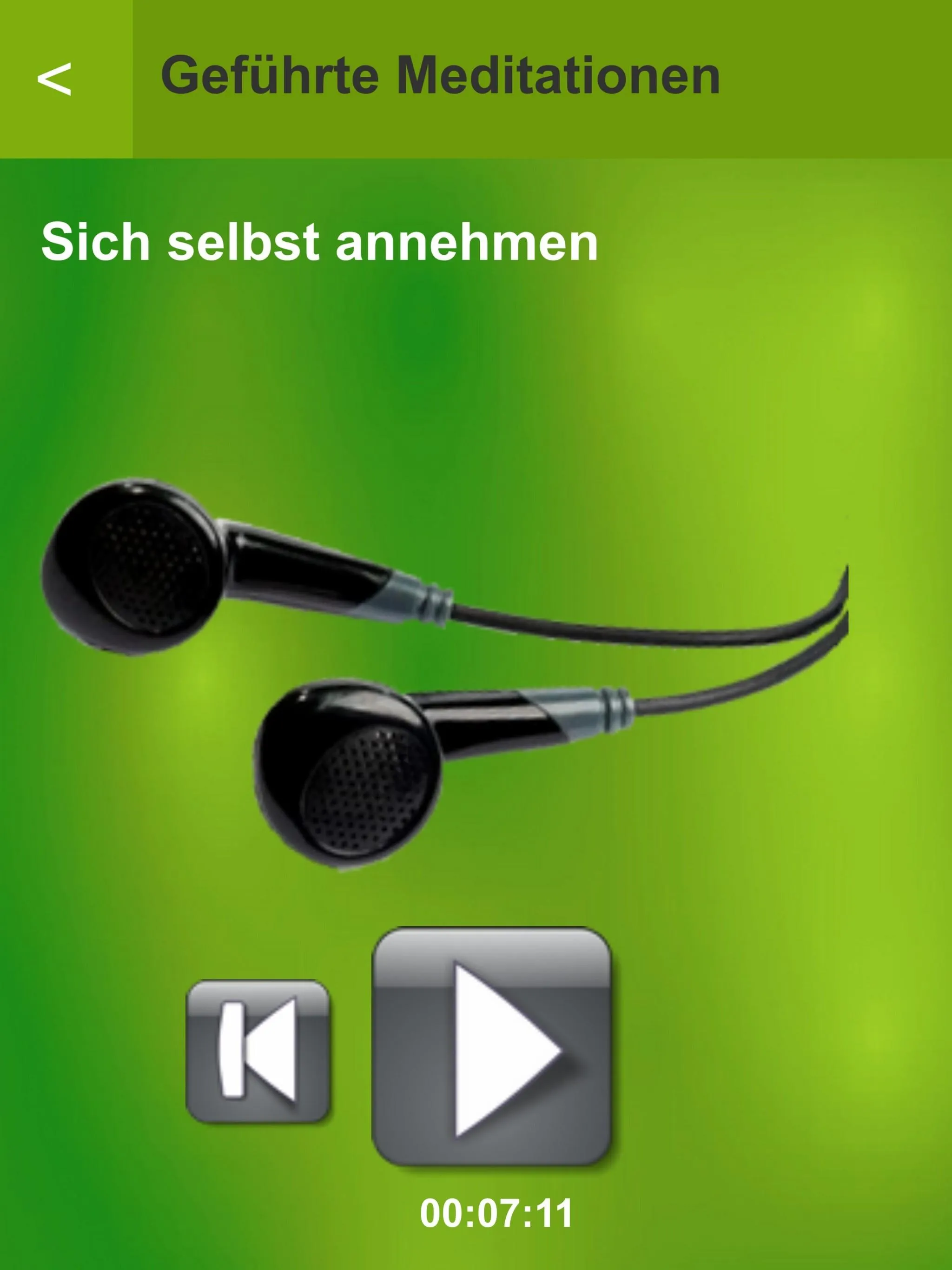 Geführte Meditationen deutsch | Indus Appstore | Screenshot