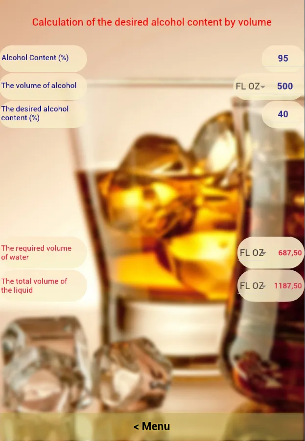 Alcohol Calculator | Indus Appstore | Screenshot