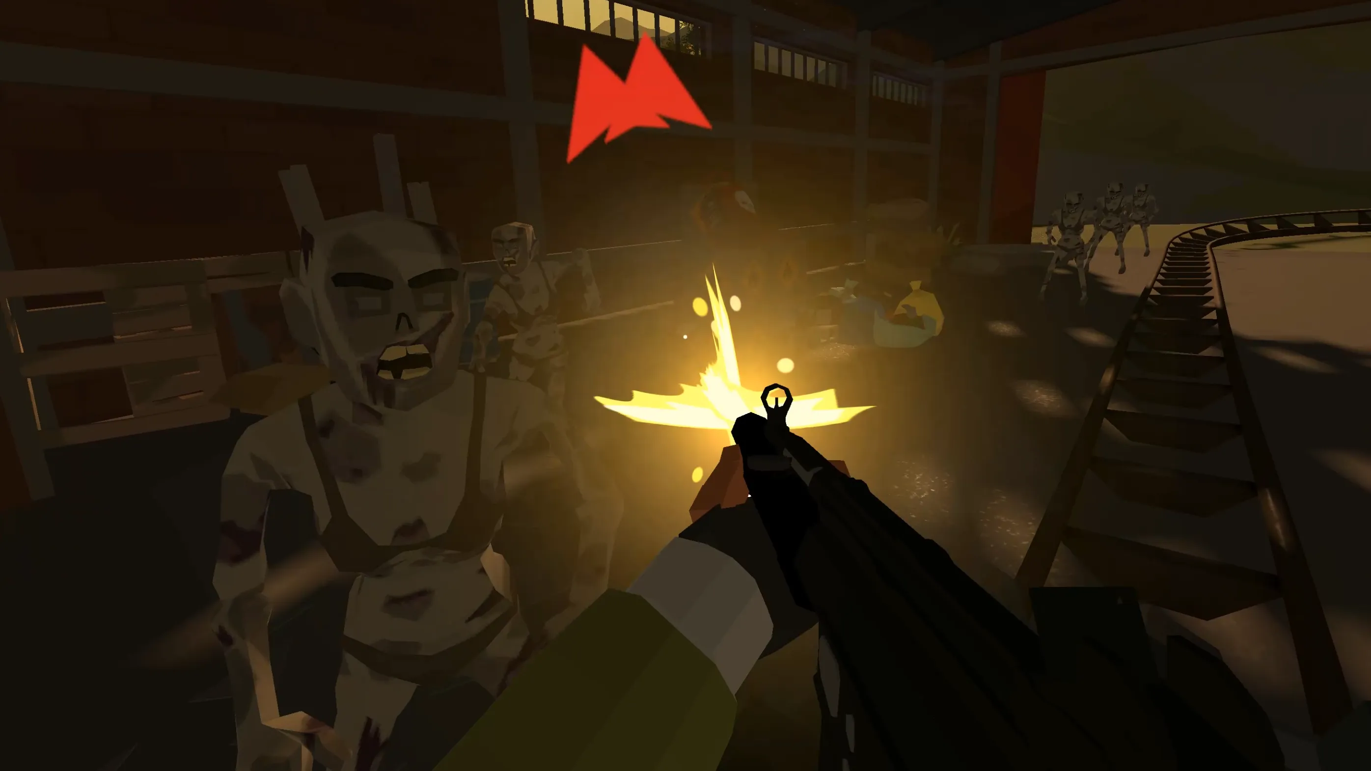 VR Zombie killer Rollercoaster | Indus Appstore | Screenshot