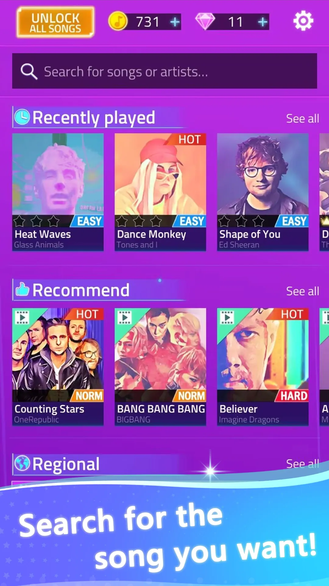 Dancing Piano: Magic EDM Tiles | Indus Appstore | Screenshot