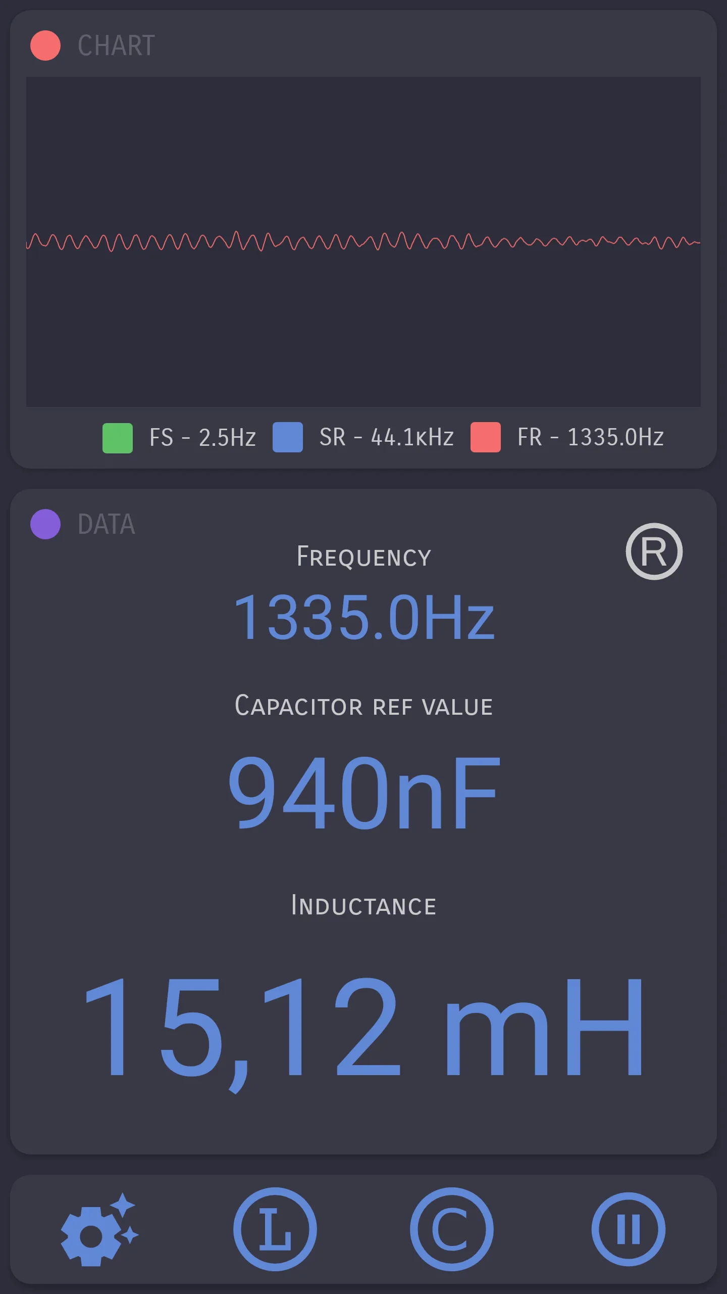 LC meter (DIY project) | Indus Appstore | Screenshot