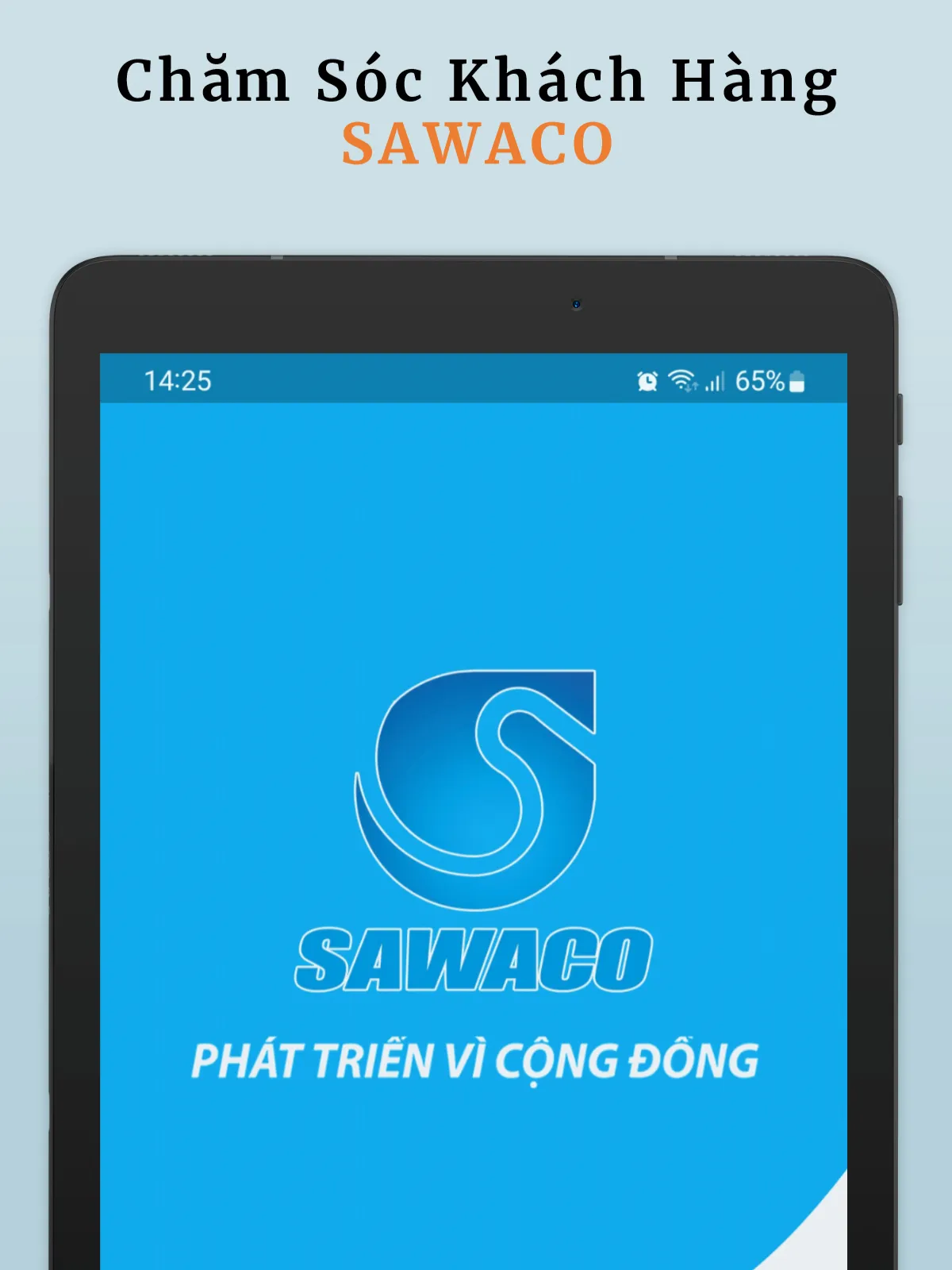 Chăm Sóc Khách Hàng SAWACO | Indus Appstore | Screenshot