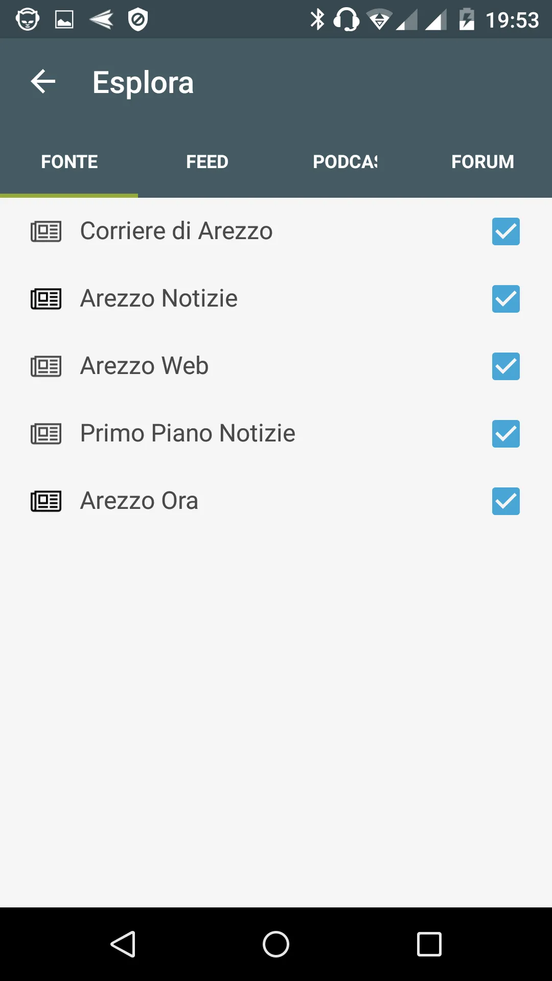 Arezzo notizie locali | Indus Appstore | Screenshot