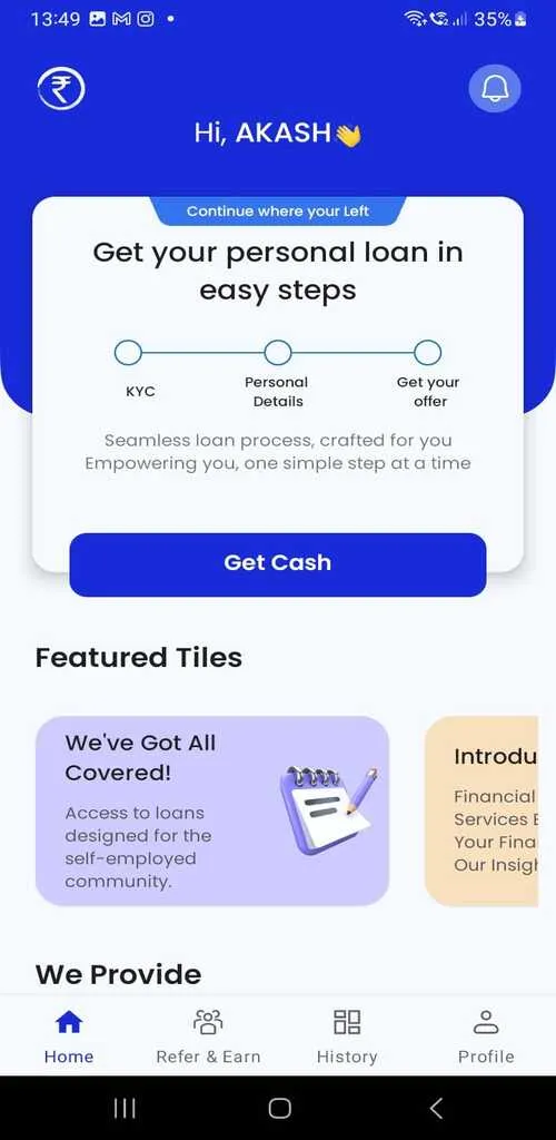 Ram Fincorp: Personal Loan App | Indus Appstore | Screenshot