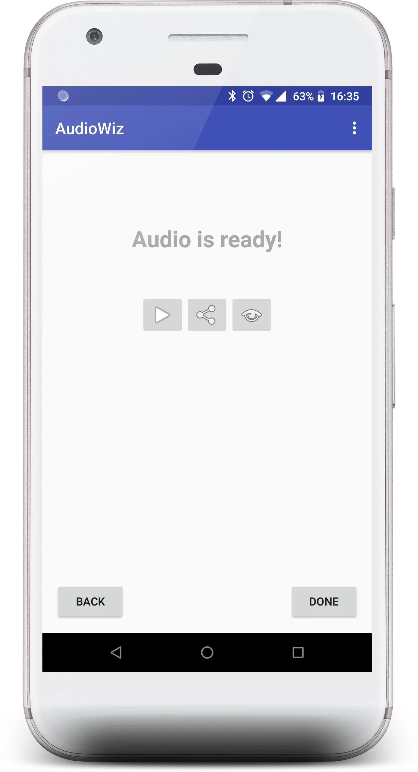 Audio Wiz - Get Sound from Vid | Indus Appstore | Screenshot