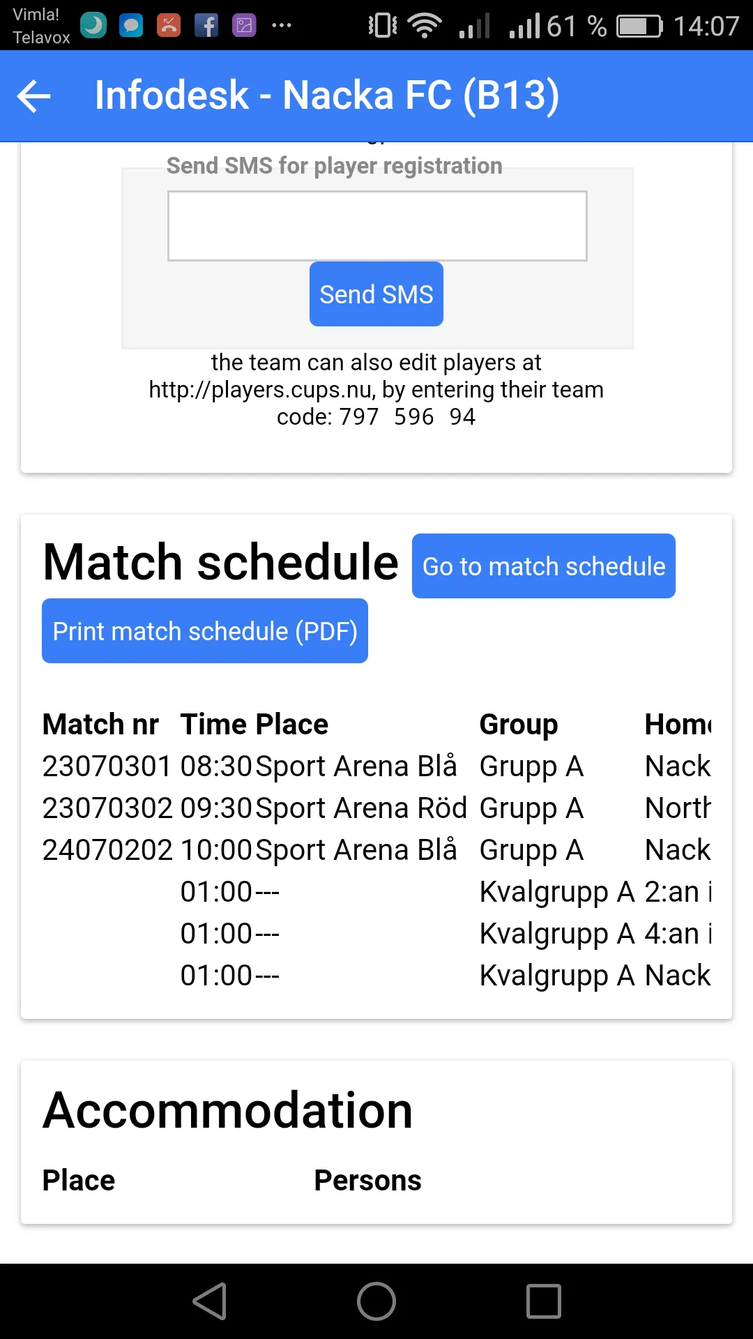 Cup Manager Admin | Indus Appstore | Screenshot