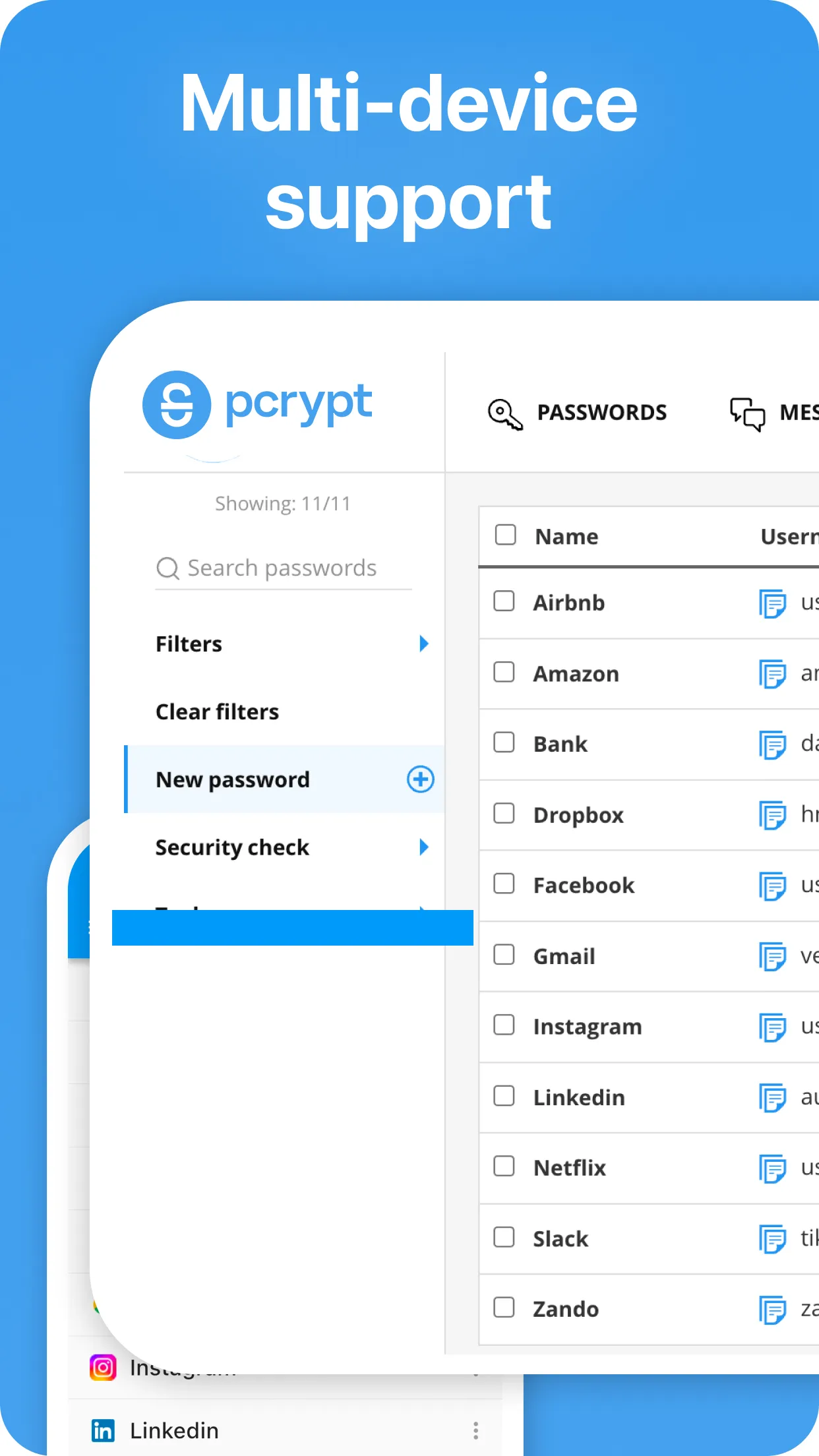 PCRYPT: Password Manager App | Indus Appstore | Screenshot