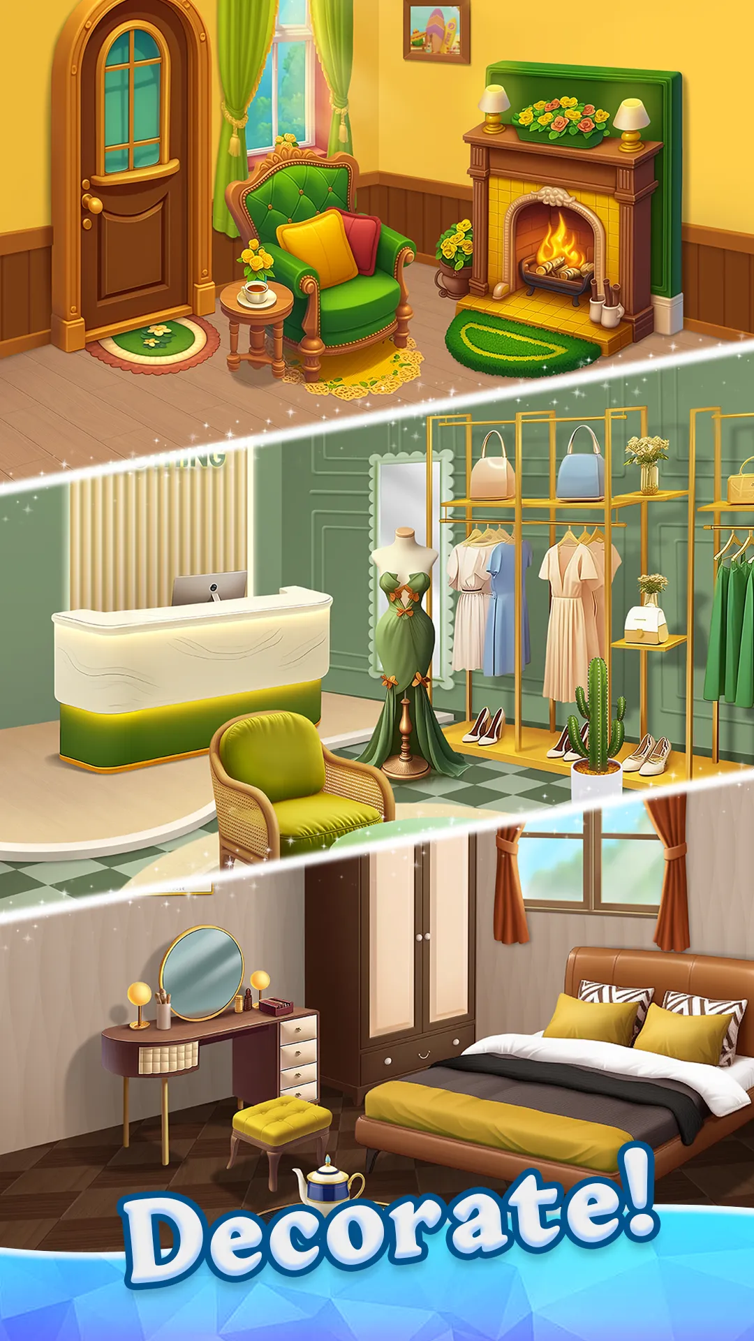 Beauty Tiles: Story & Makeover | Indus Appstore | Screenshot