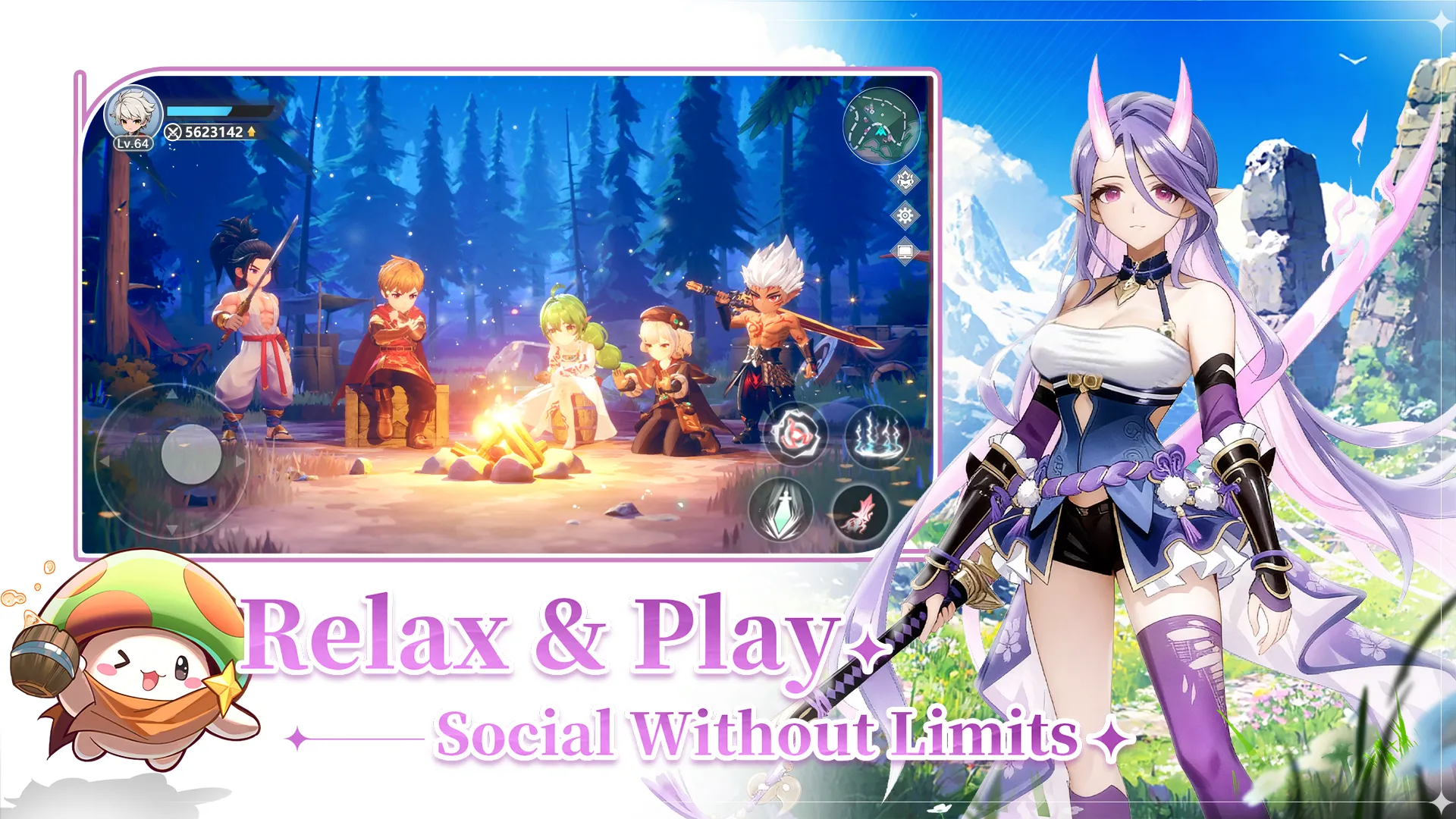 Hero Reborn：Eternal Pact | Indus Appstore | Screenshot