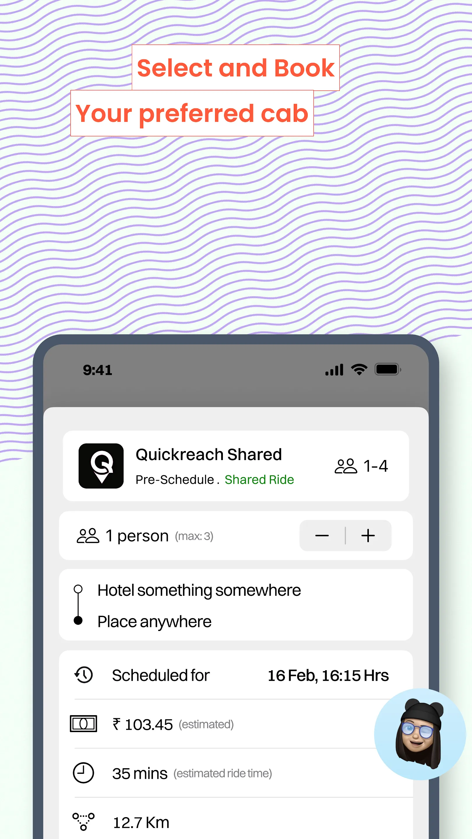 Naviget (Beta) - Compare cabs | Indus Appstore | Screenshot