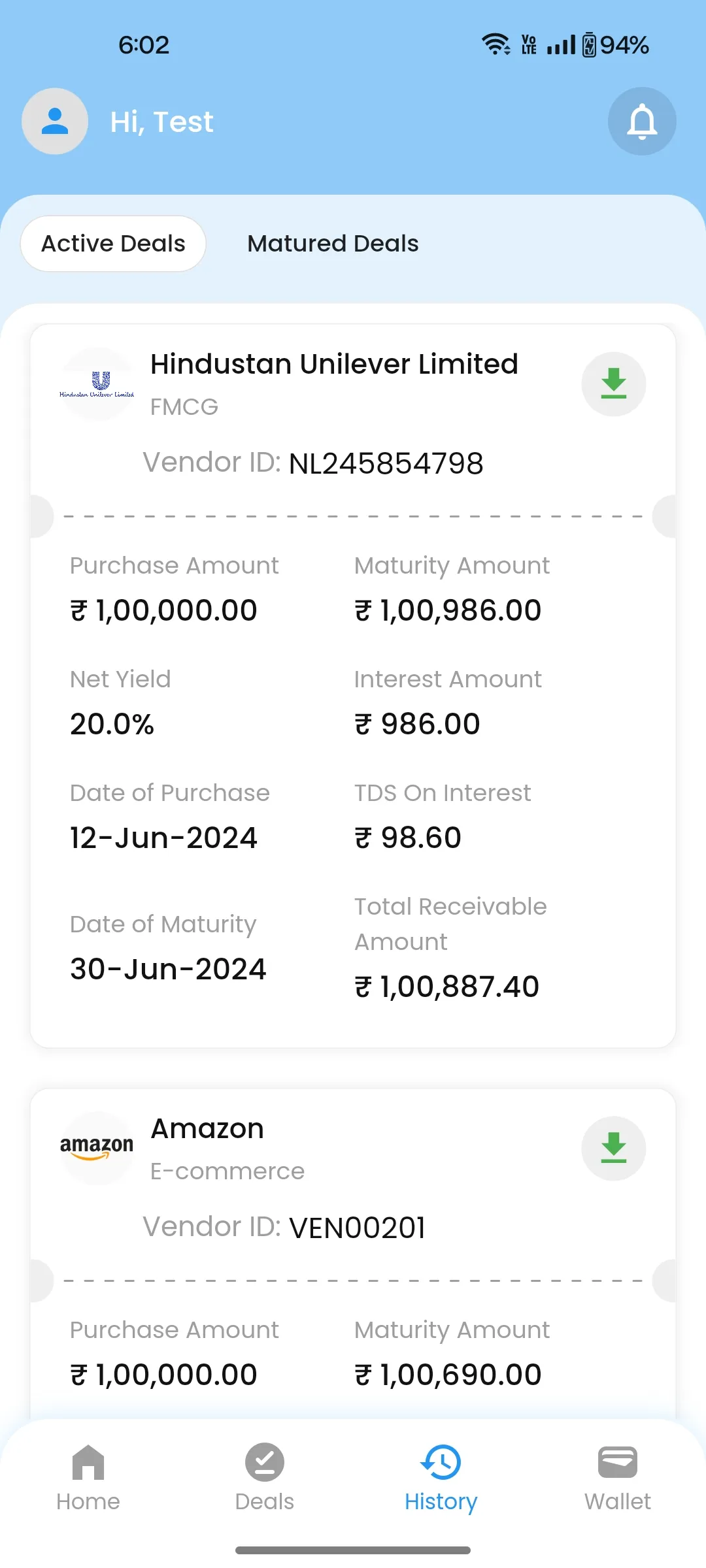 InvoiceTrades | Indus Appstore | Screenshot