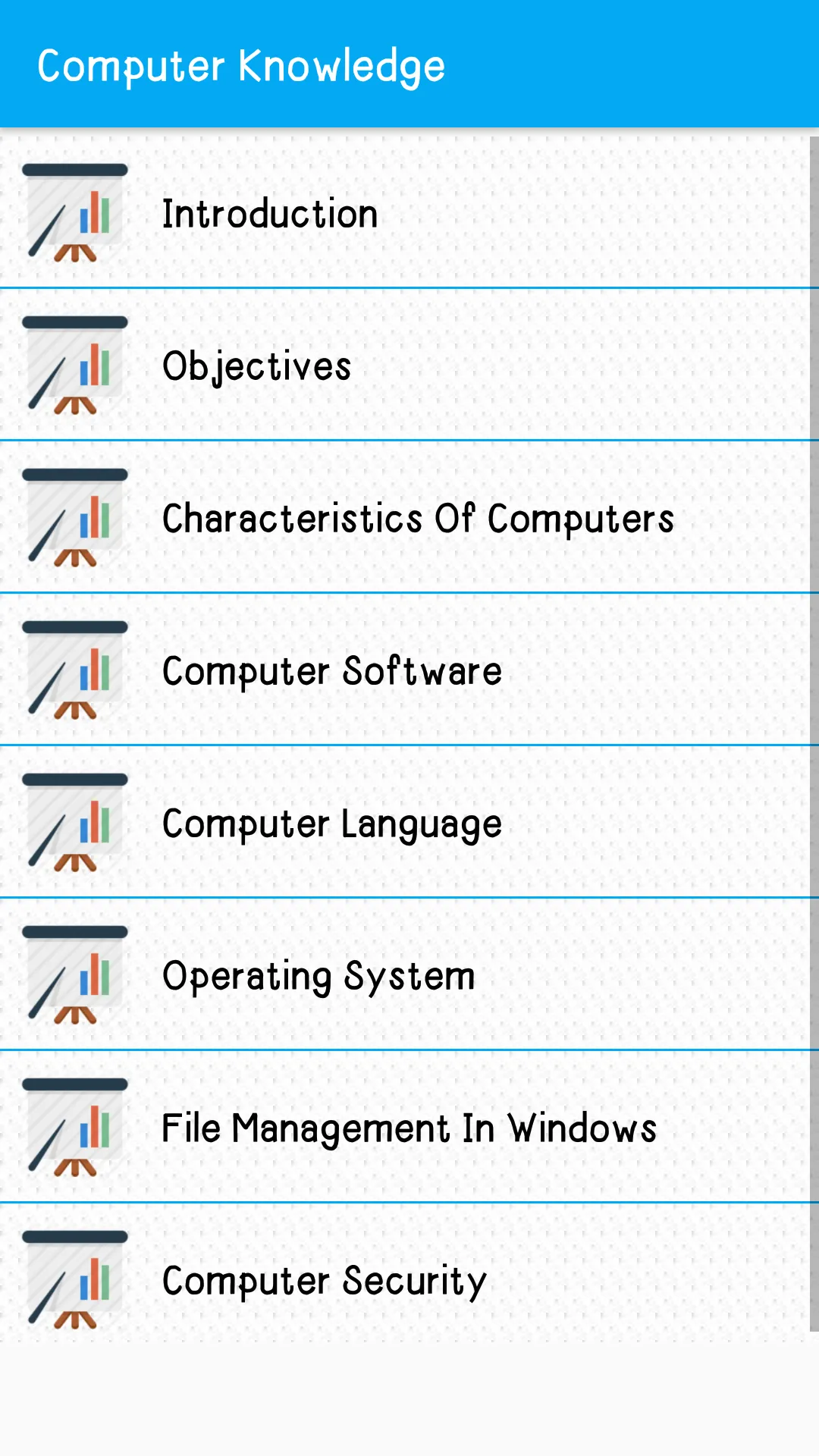 Computer GK in English | Indus Appstore | Screenshot