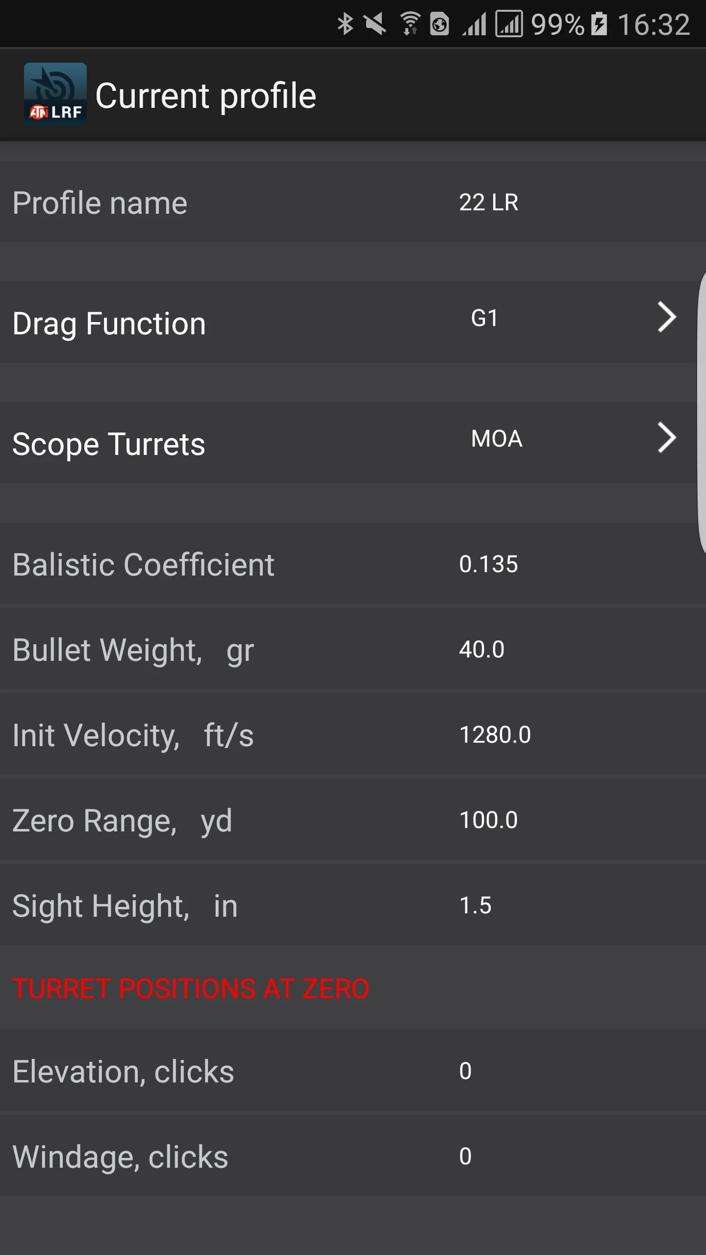 ATN Ballistics | Indus Appstore | Screenshot