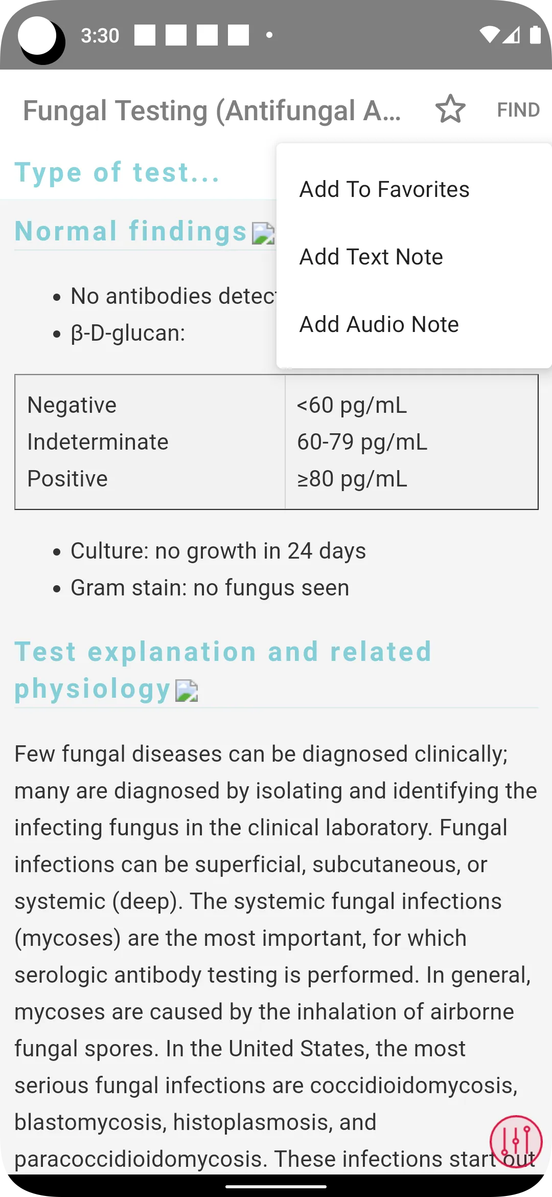 Mosby’s Diag & Lab Test Ref | Indus Appstore | Screenshot