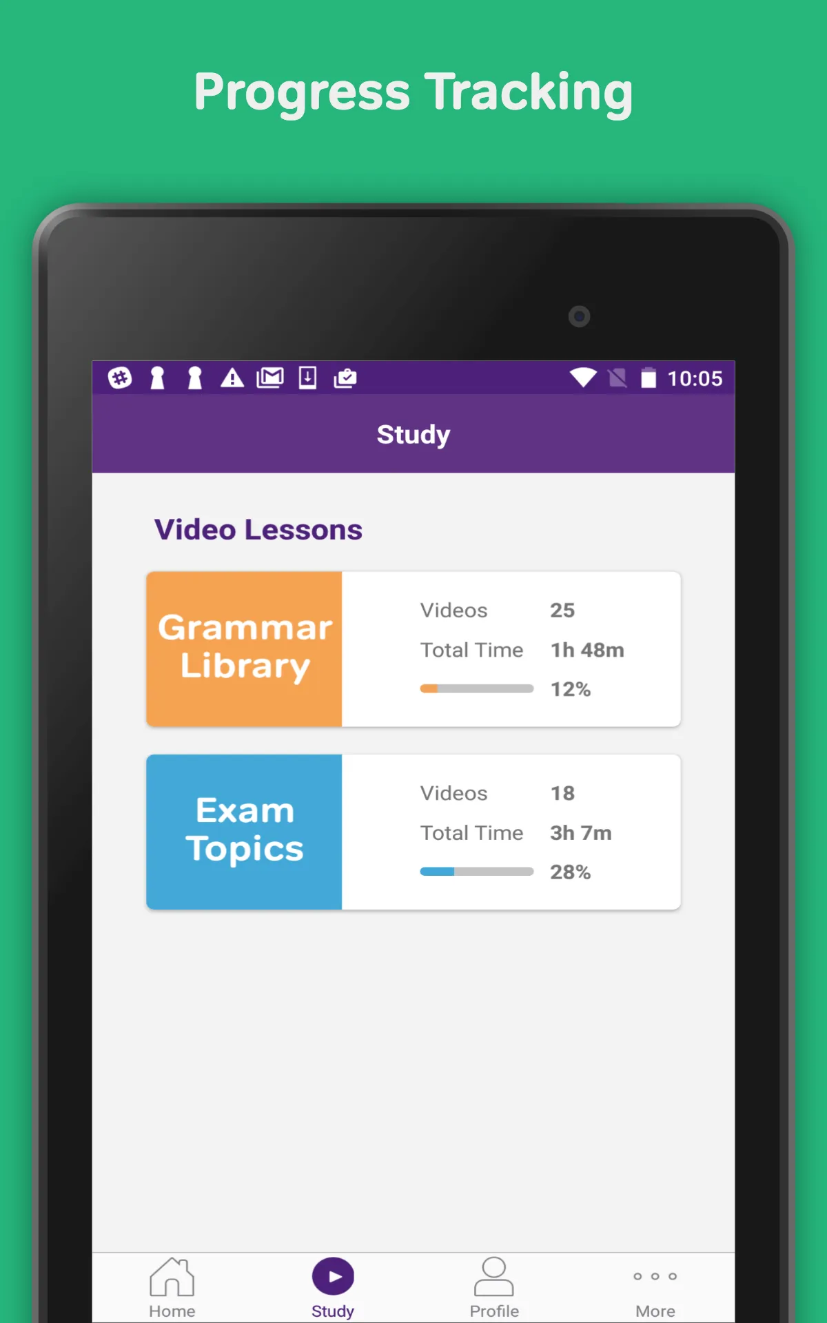 IELTS Exam Preparation, Lesson | Indus Appstore | Screenshot