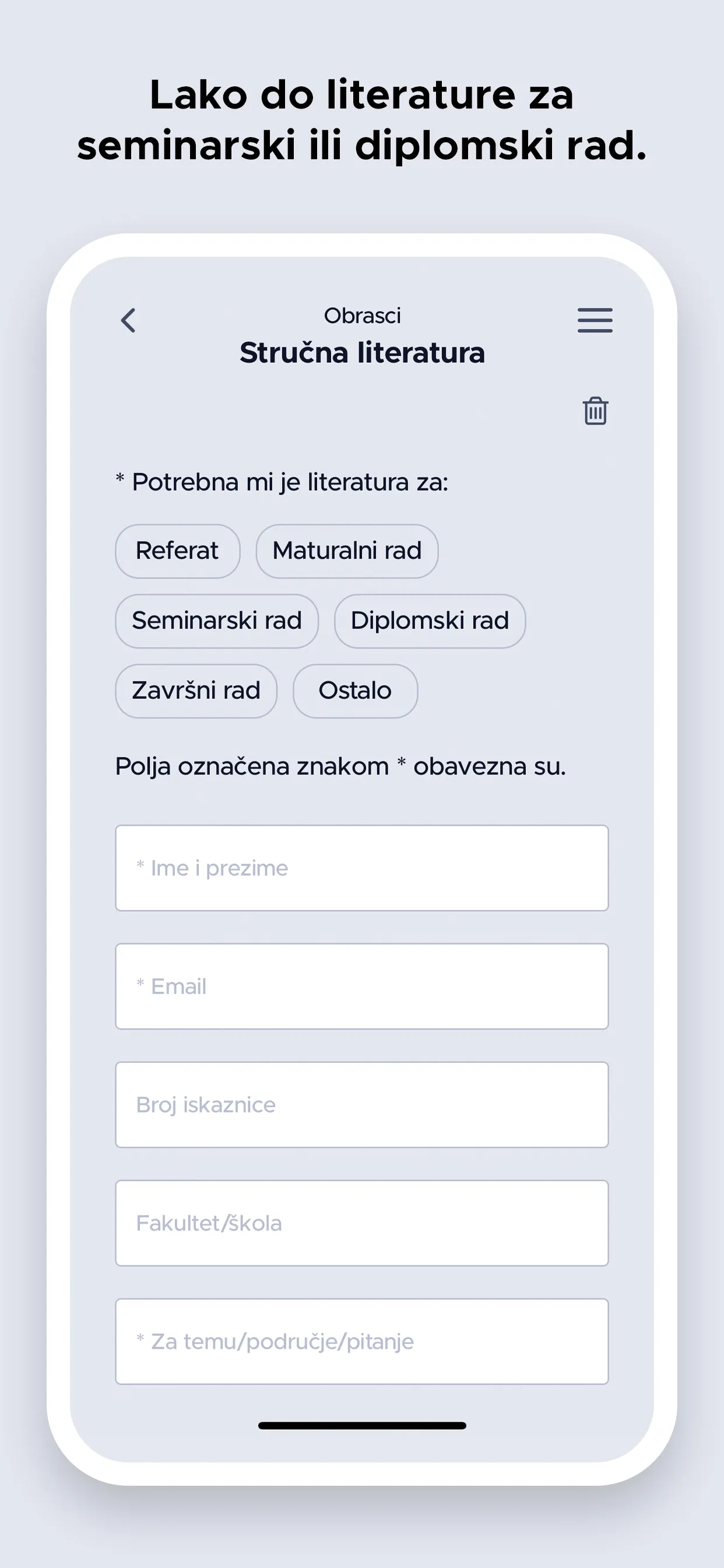 Gradska knjižnica Pazin | Indus Appstore | Screenshot