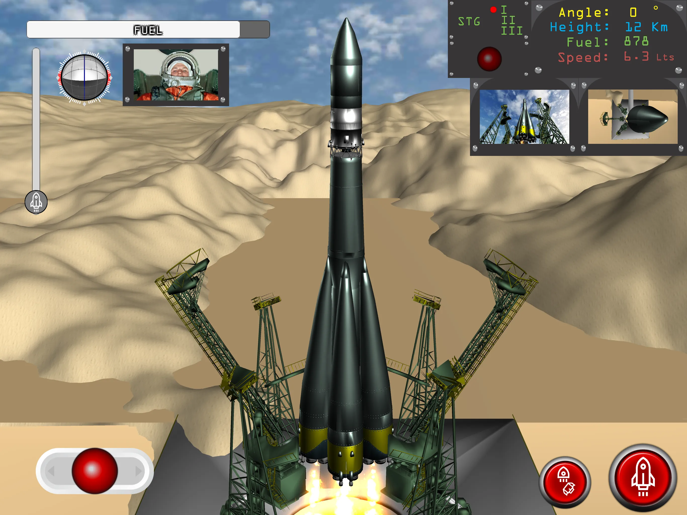 First Human in Space Flight | Indus Appstore | Screenshot