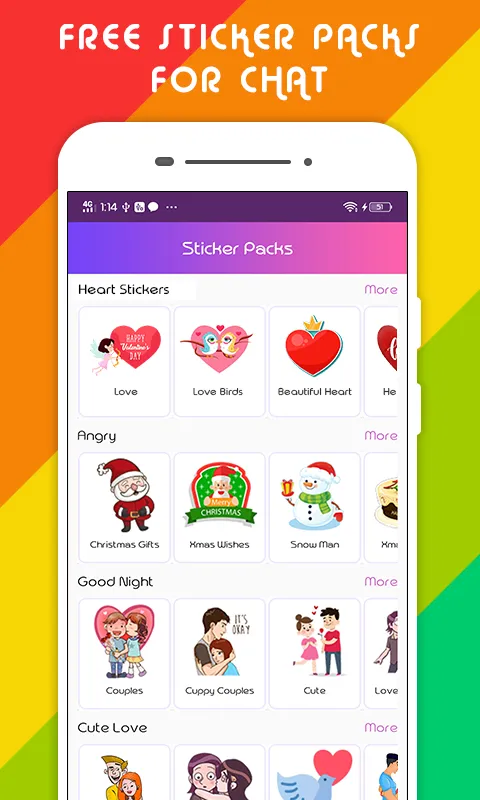 Quick Chat Stickers | Indus Appstore | Screenshot