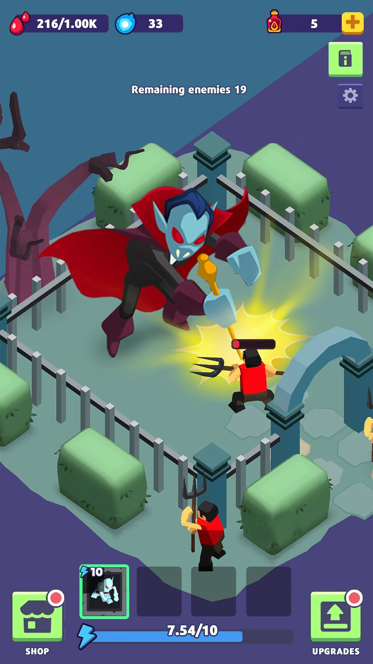 Dracula City Master: Idle Army | Indus Appstore | Screenshot