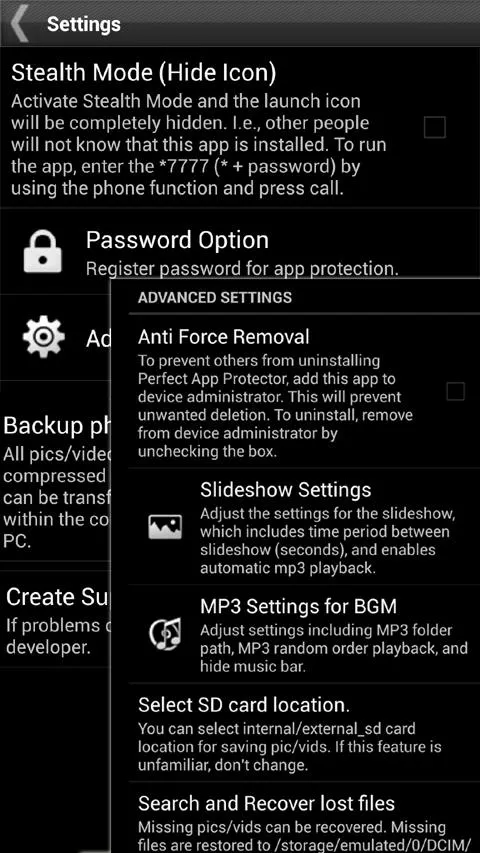 Gallery Lock (Hide pictures) | Indus Appstore | Screenshot