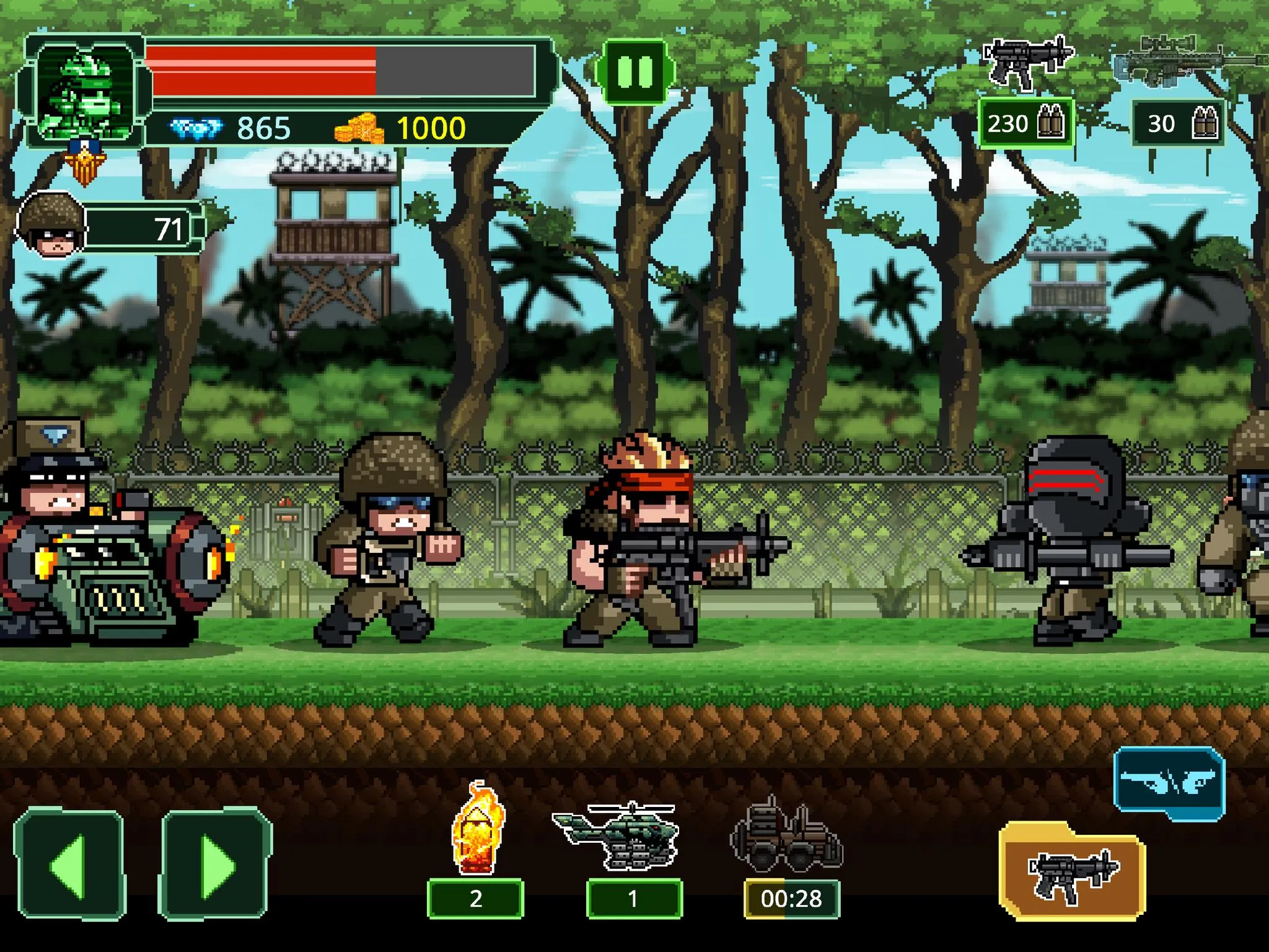 Metal Guns Fury : beat em up | Indus Appstore | Screenshot