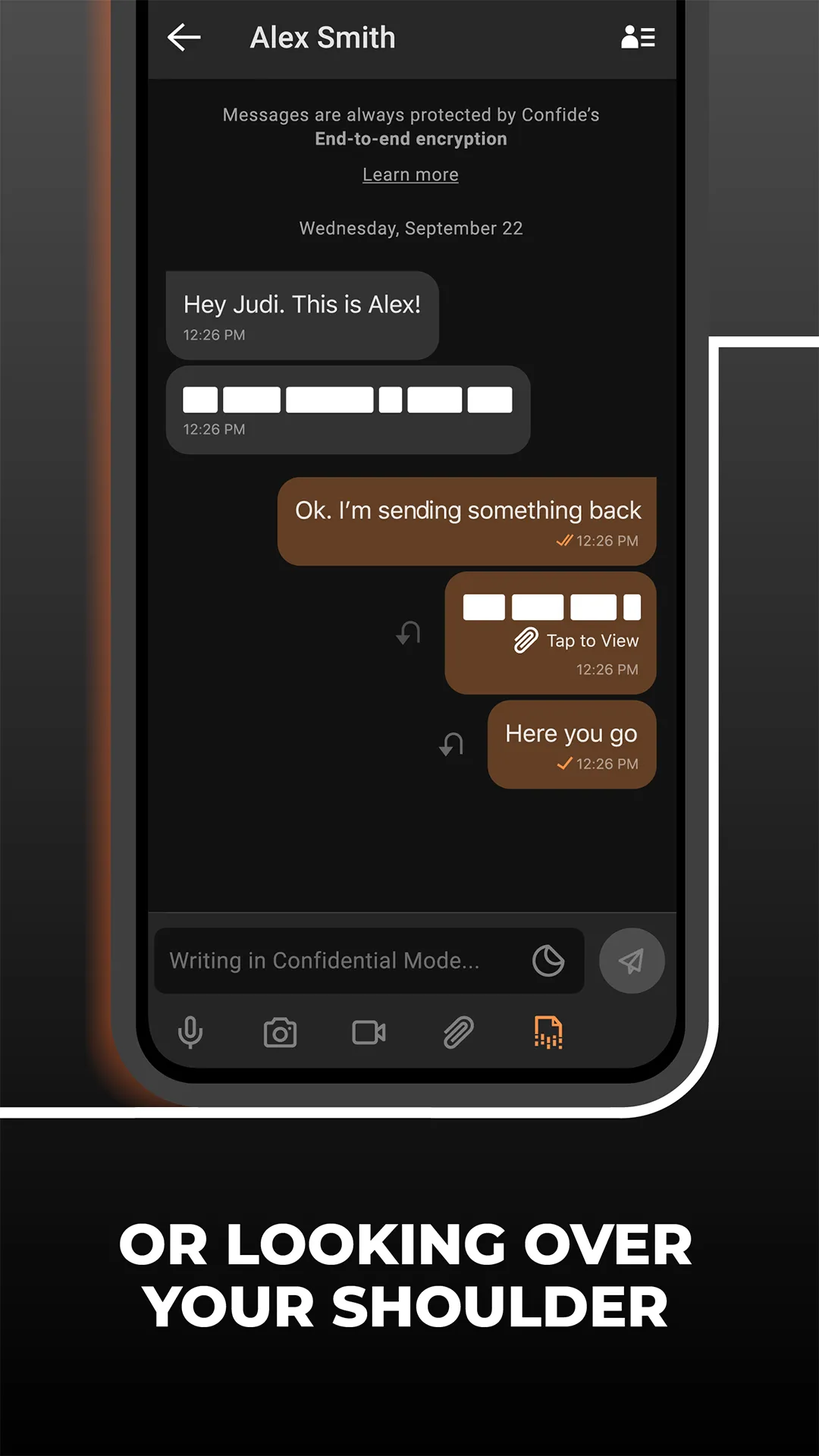 Confide - secure messenger | Indus Appstore | Screenshot