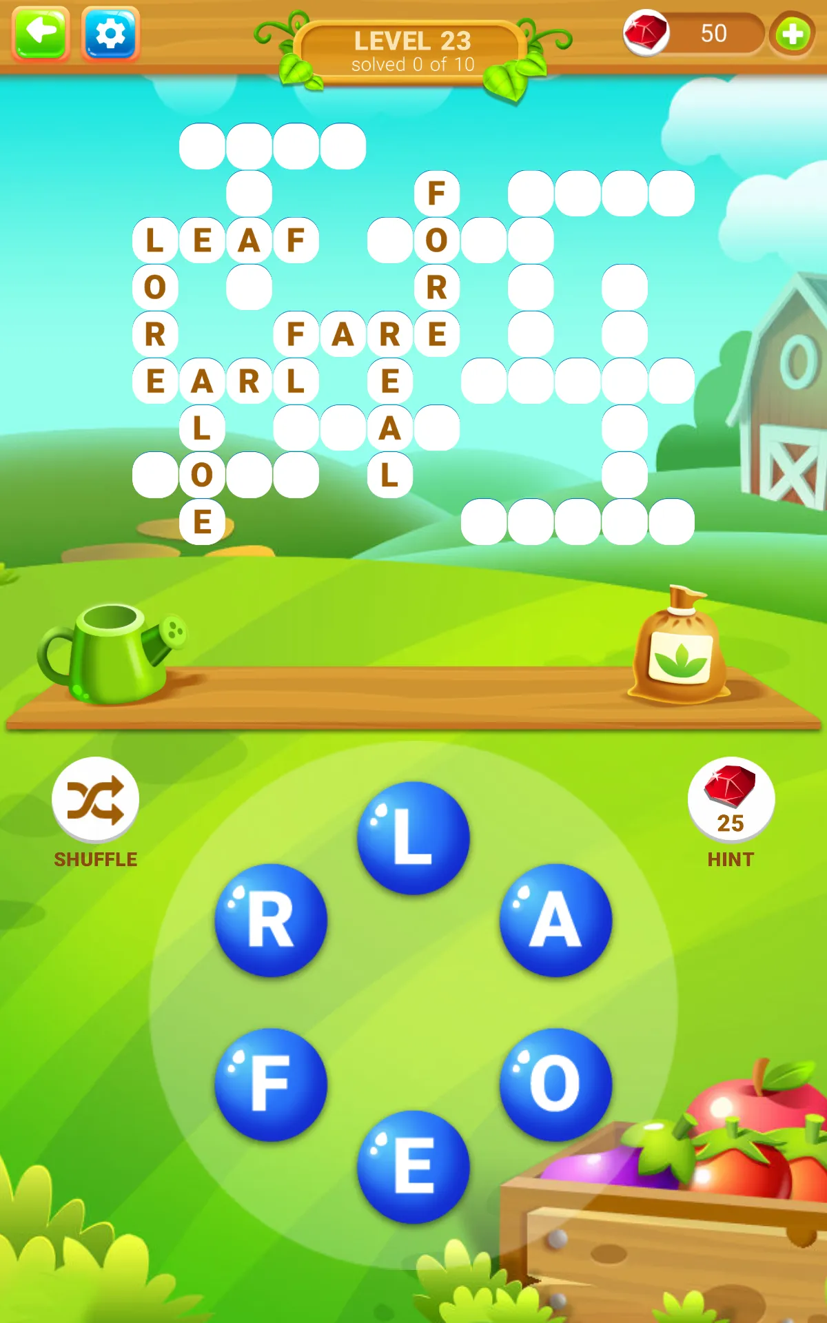 Word Farm Puzzles | Indus Appstore | Screenshot