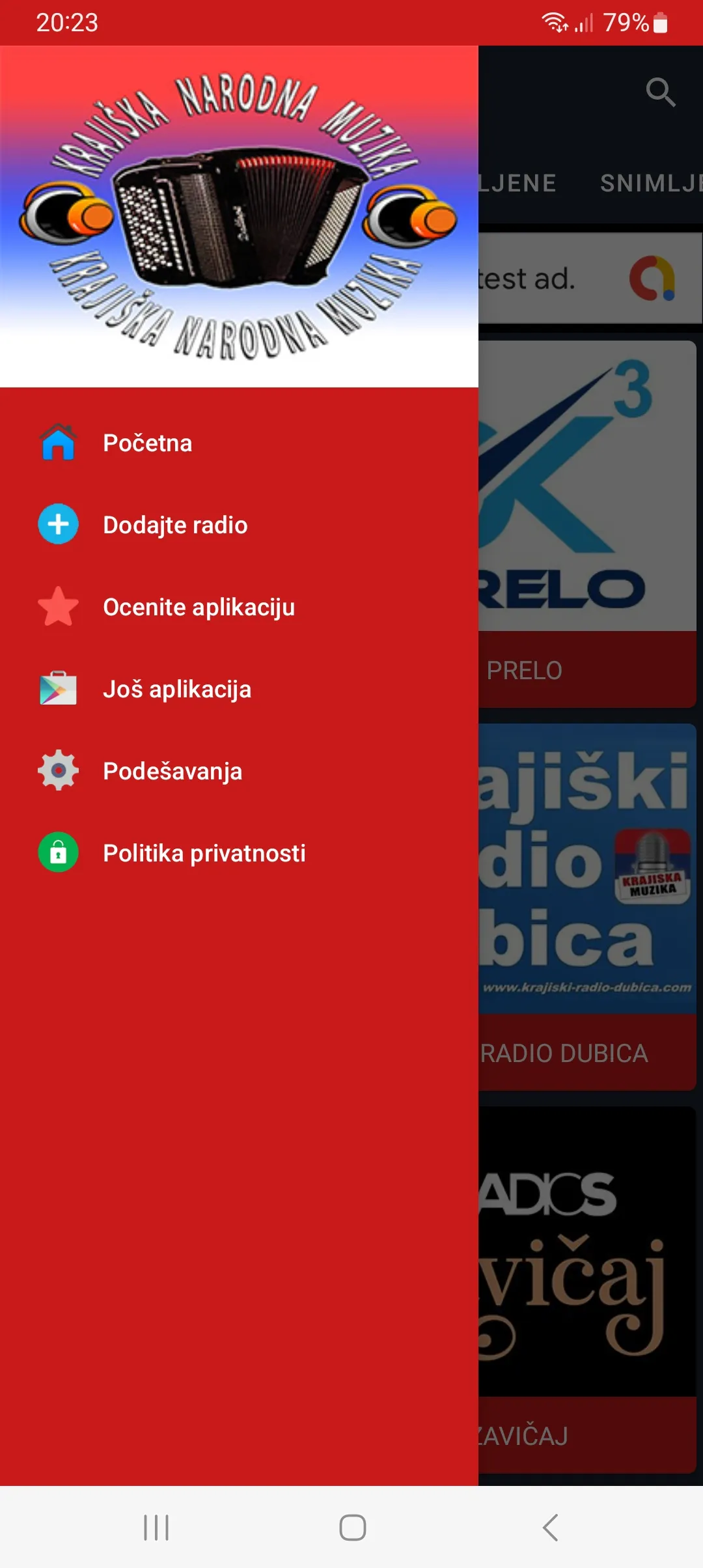 Krajiška Narodna Muzika | Indus Appstore | Screenshot