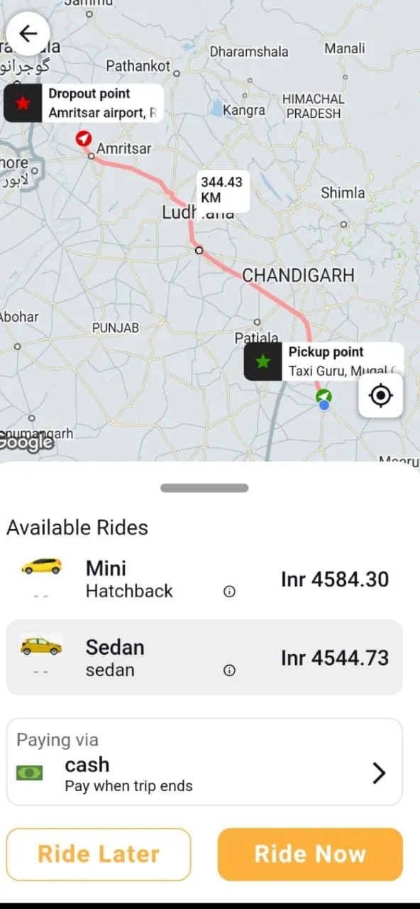 Taxi Guru | Indus Appstore | Screenshot