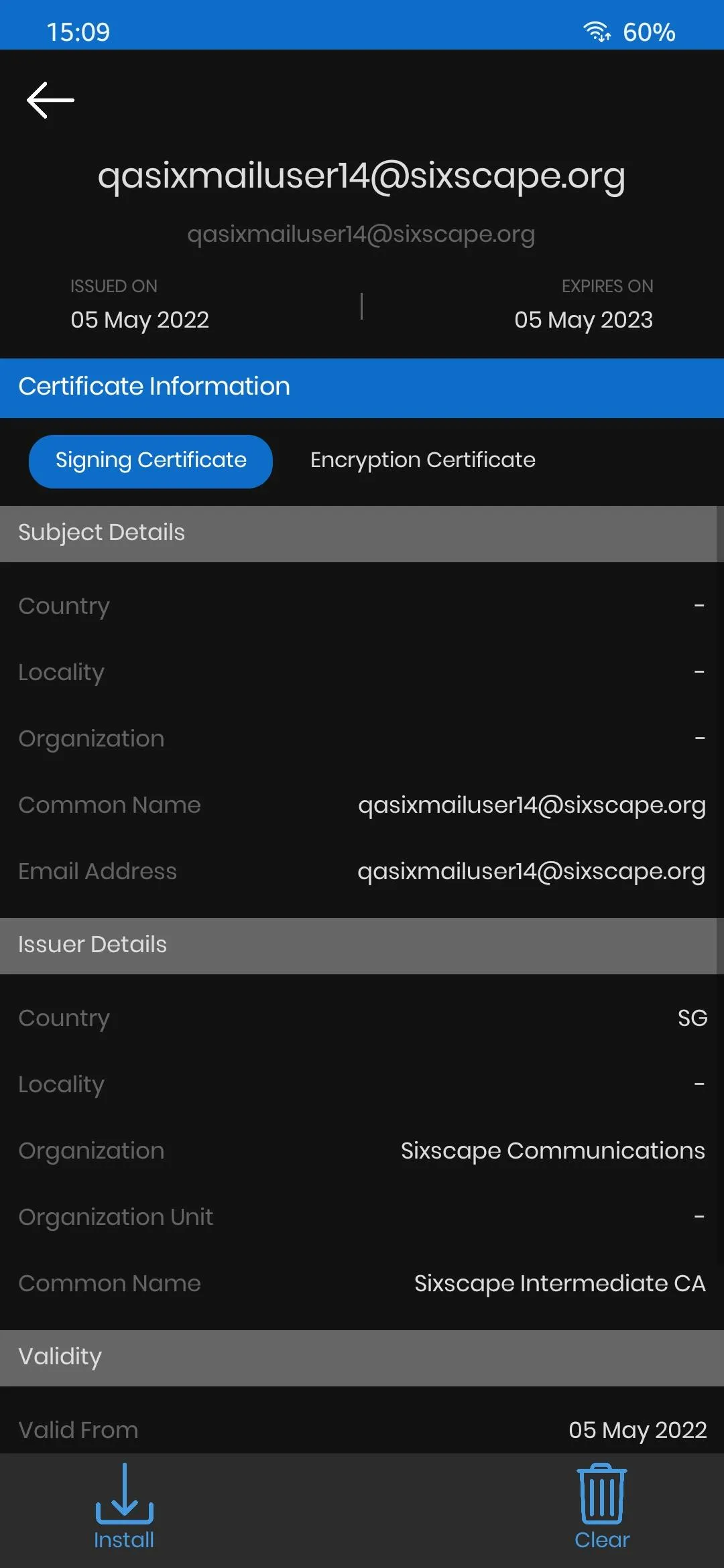 Email Security Suite | Indus Appstore | Screenshot