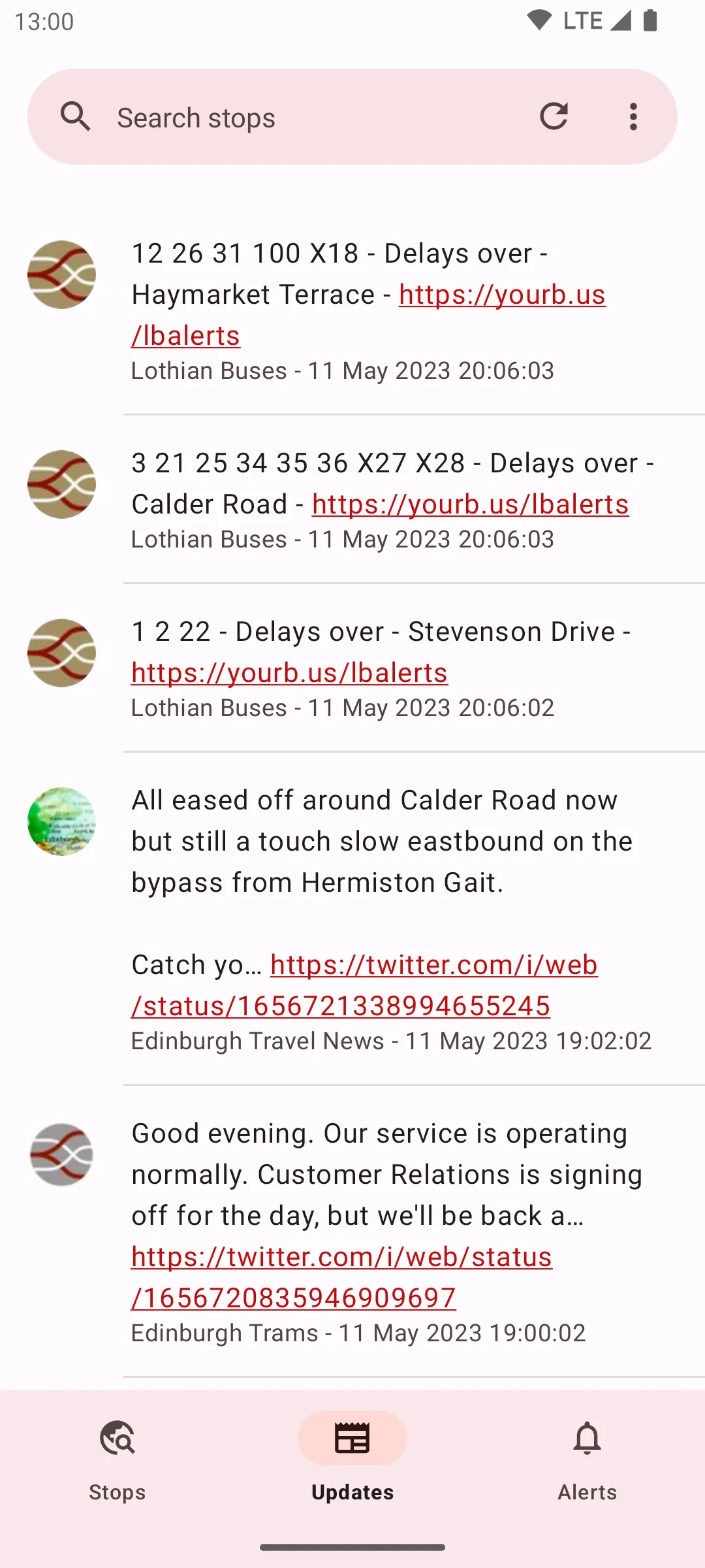 My Bus Edinburgh | Indus Appstore | Screenshot