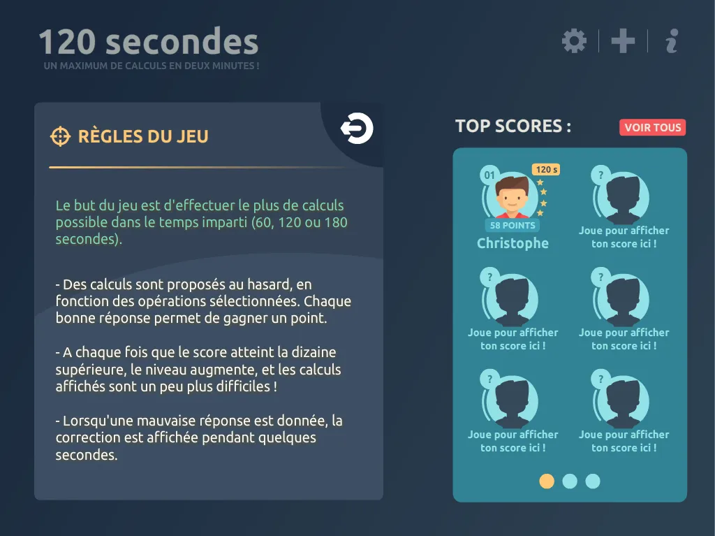 120 secondes | Indus Appstore | Screenshot