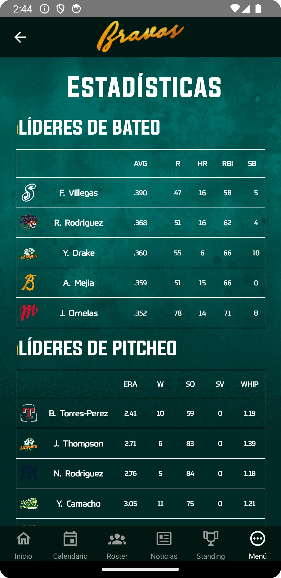 Bravos de León Oficial | Indus Appstore | Screenshot