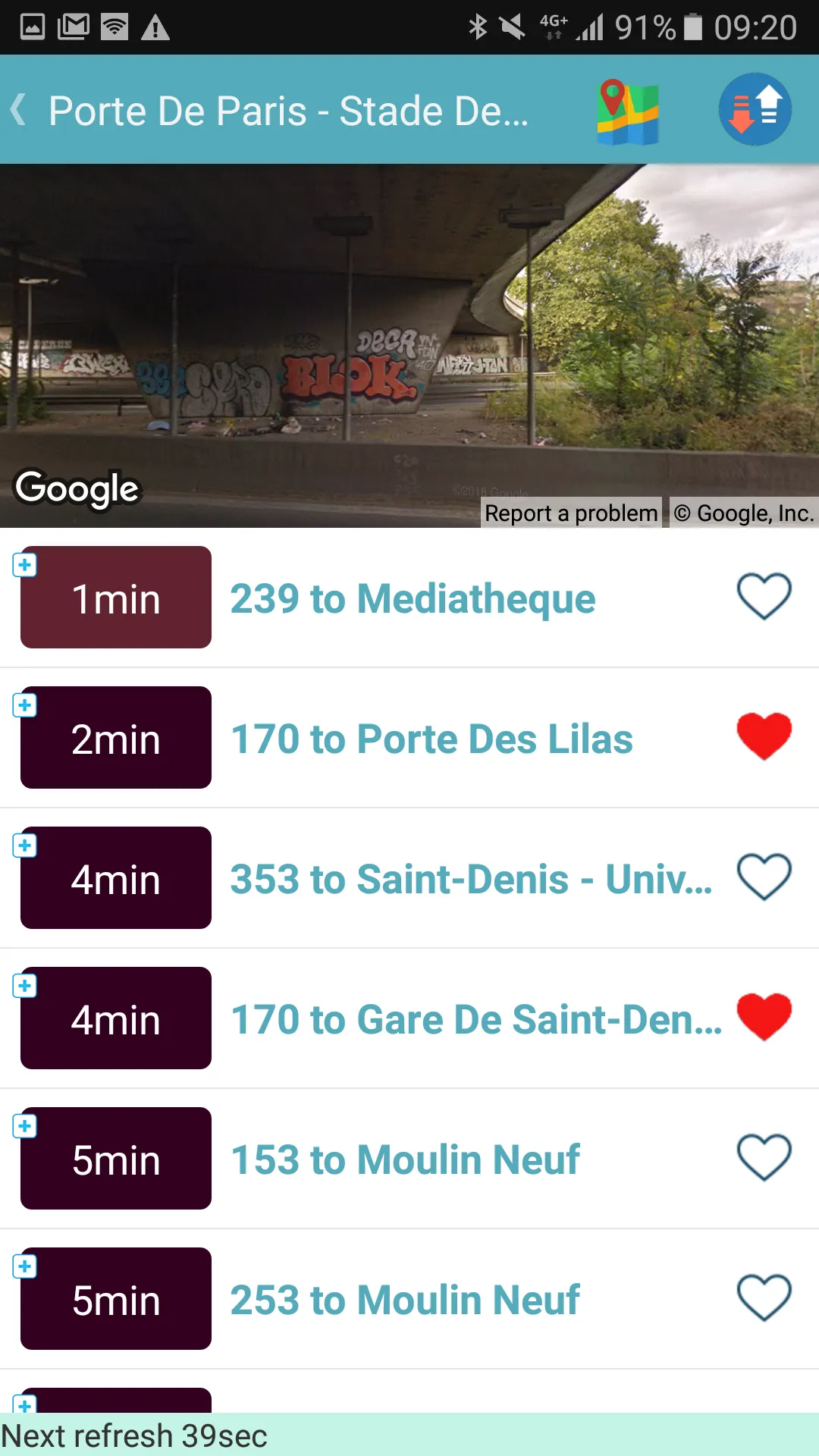 Paris Bus | Indus Appstore | Screenshot