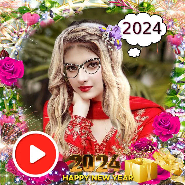 New Year Video Maker 2024 | Indus Appstore | Screenshot