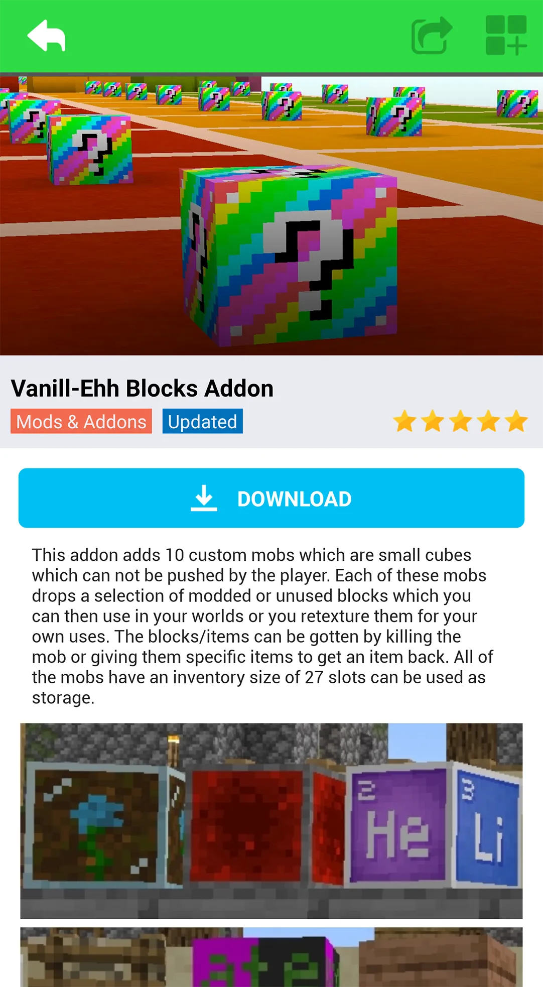 Lucky Block Mod | Indus Appstore | Screenshot