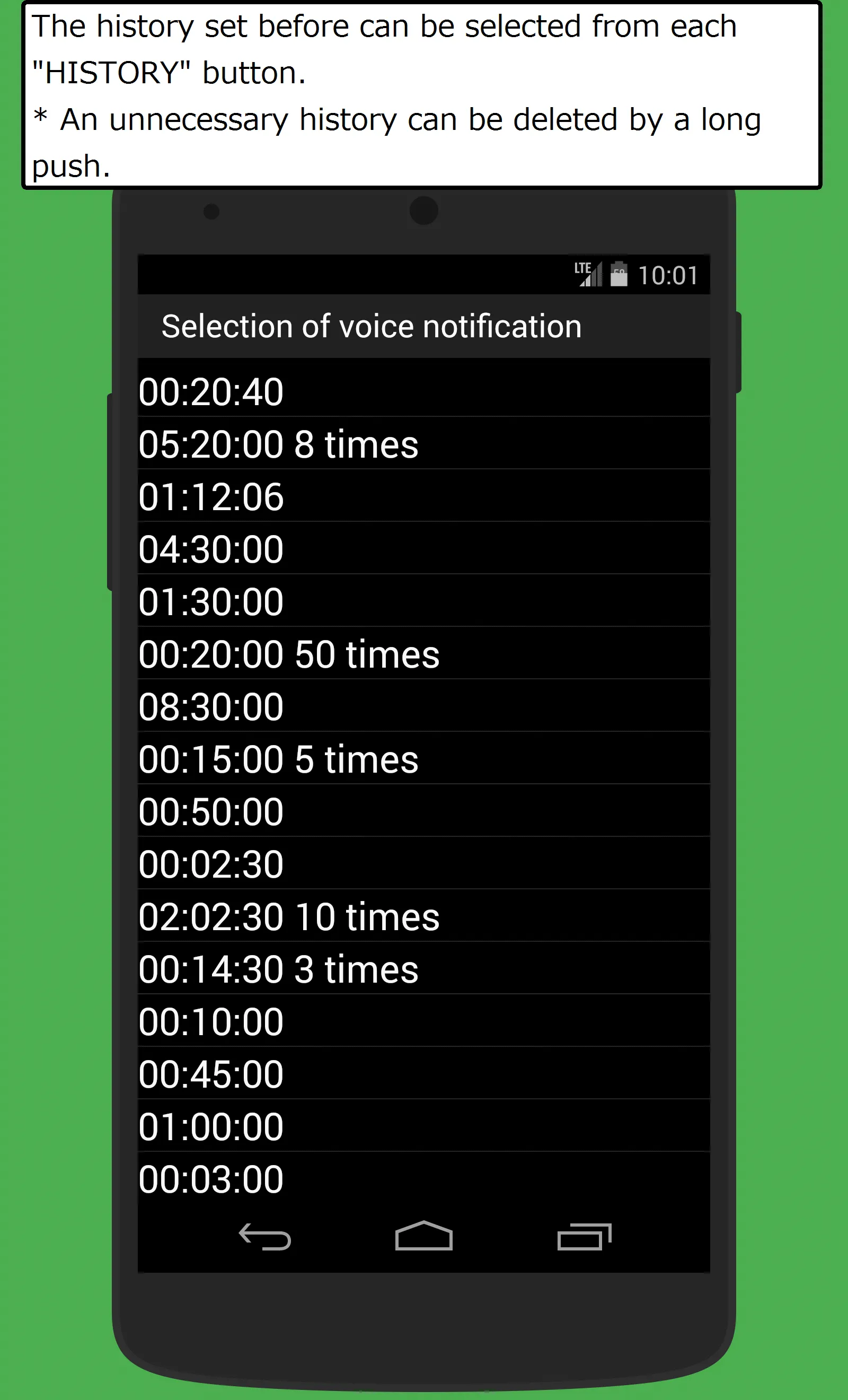 Talk! Stopwatch & Timer | Indus Appstore | Screenshot