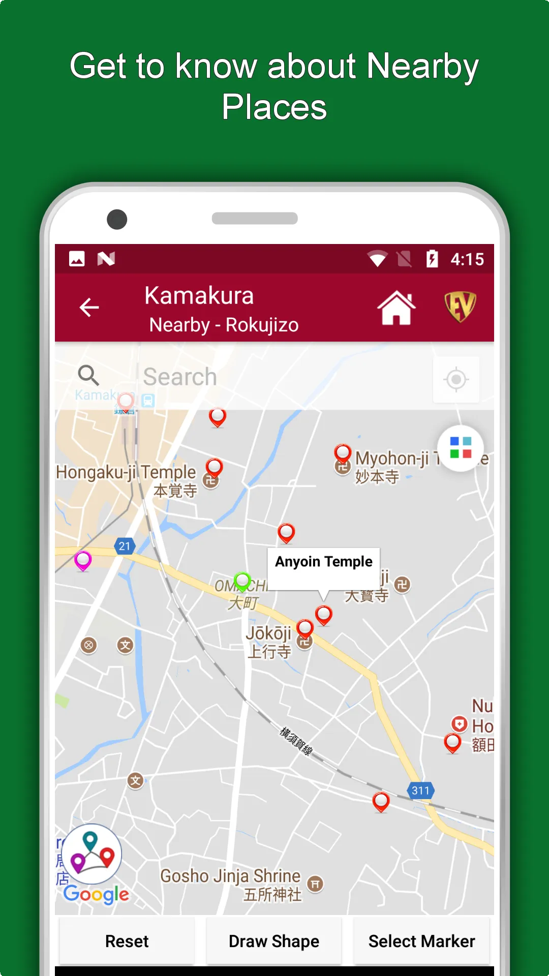 Kamakura Travel & Explore, Off | Indus Appstore | Screenshot