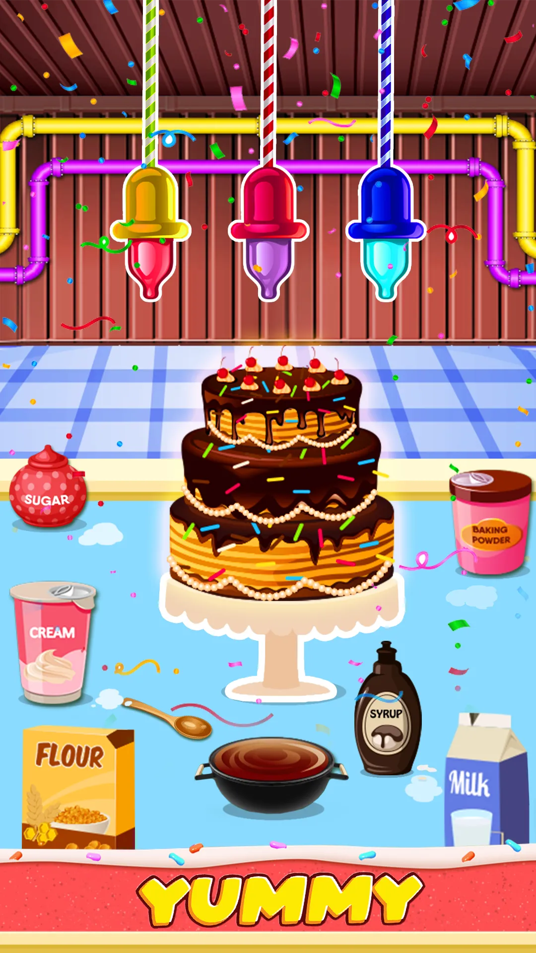 Chocolate Cake making games | Indus Appstore | Screenshot