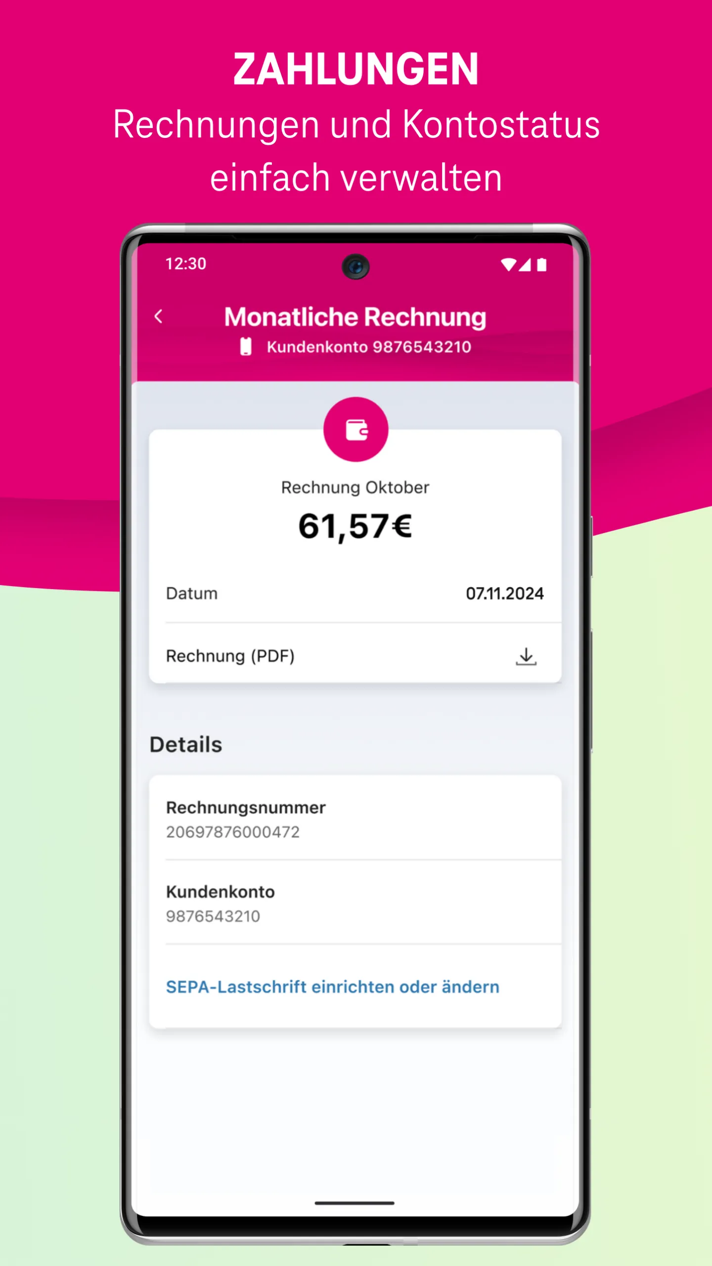 MeinMagenta: Handy & Festnetz | Indus Appstore | Screenshot