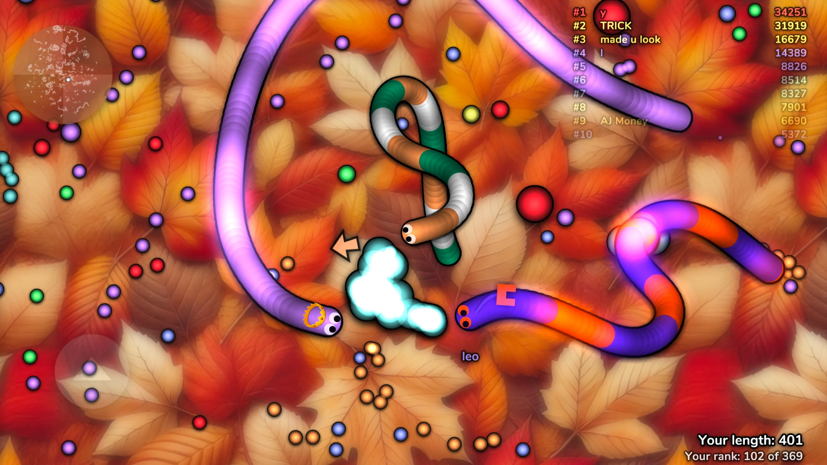 slither.io | Indus Appstore | Screenshot