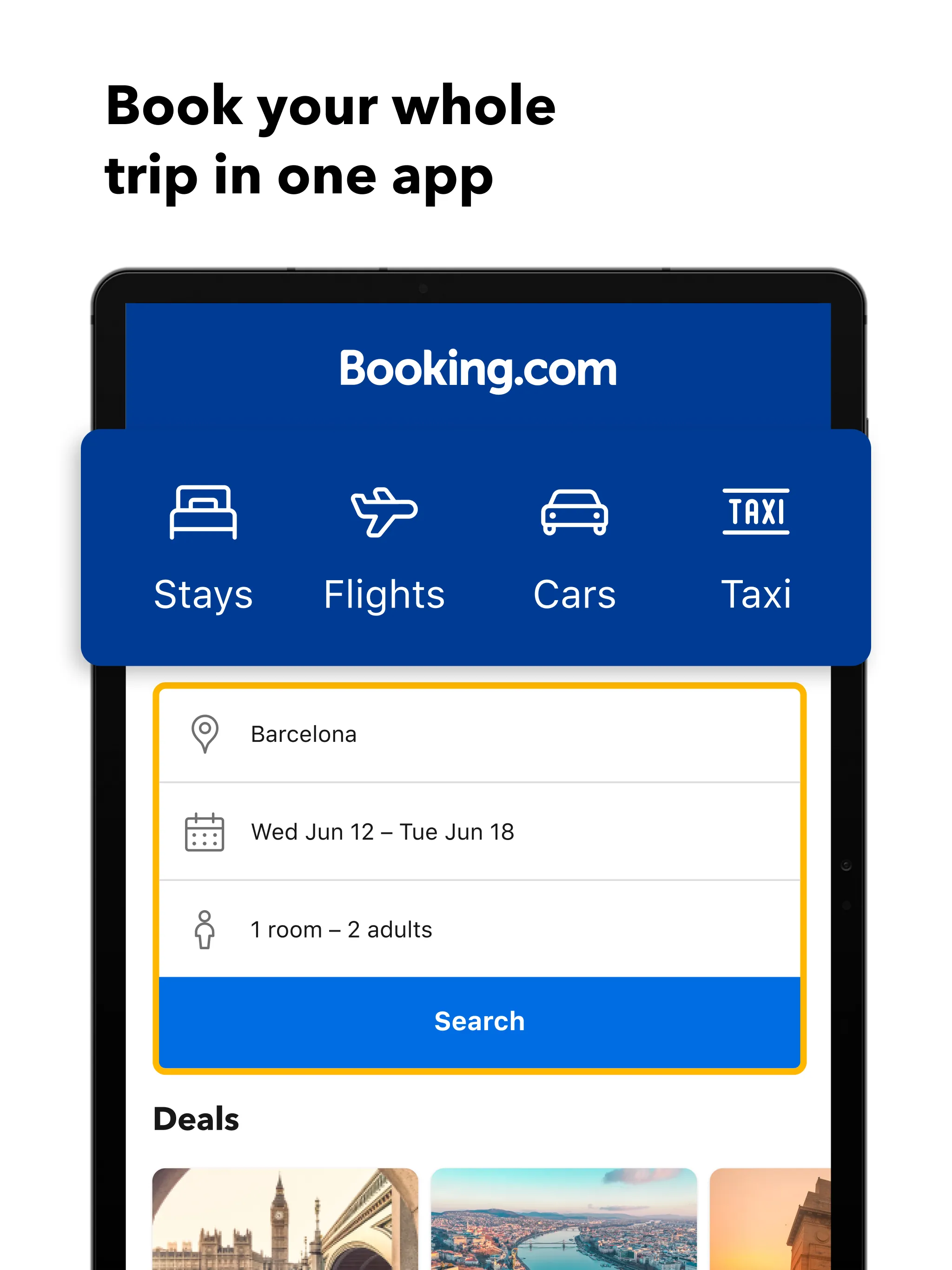 Booking.com: Hotels and more | Indus Appstore | Screenshot