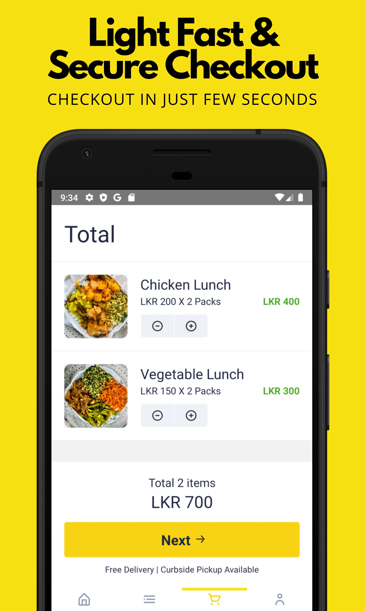 JC Catering - Food Delivery -  | Indus Appstore | Screenshot