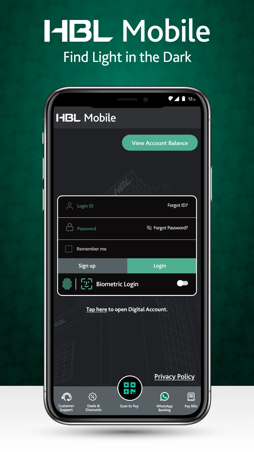 HBL Mobile | Indus Appstore | Screenshot