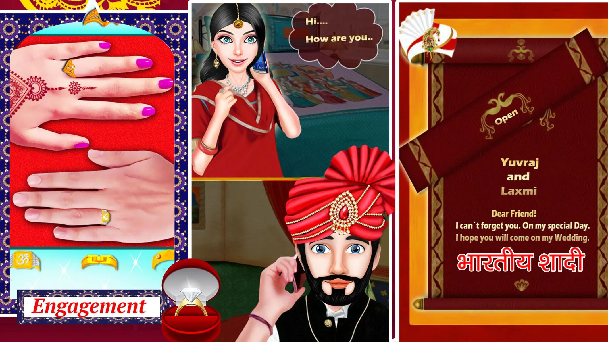 Indian Hindu Wedding Girl Game | Indus Appstore | Screenshot