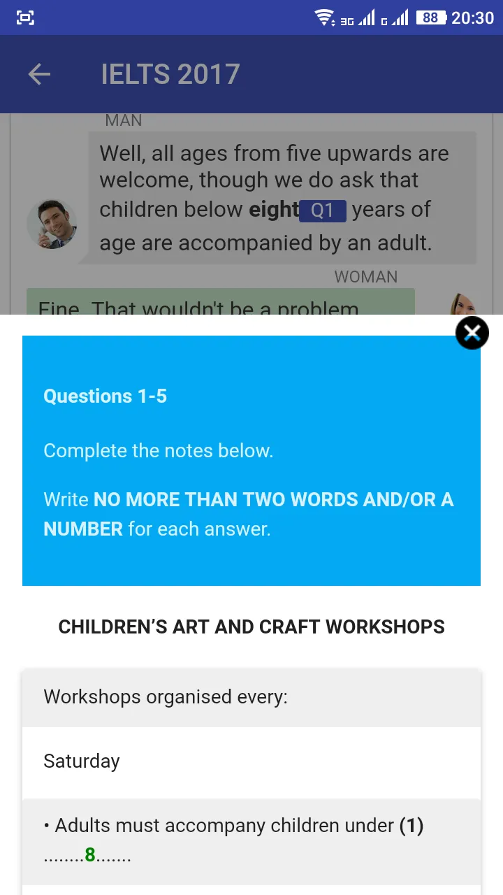 IELTS 2021 EXAM PRACTICE | Indus Appstore | Screenshot